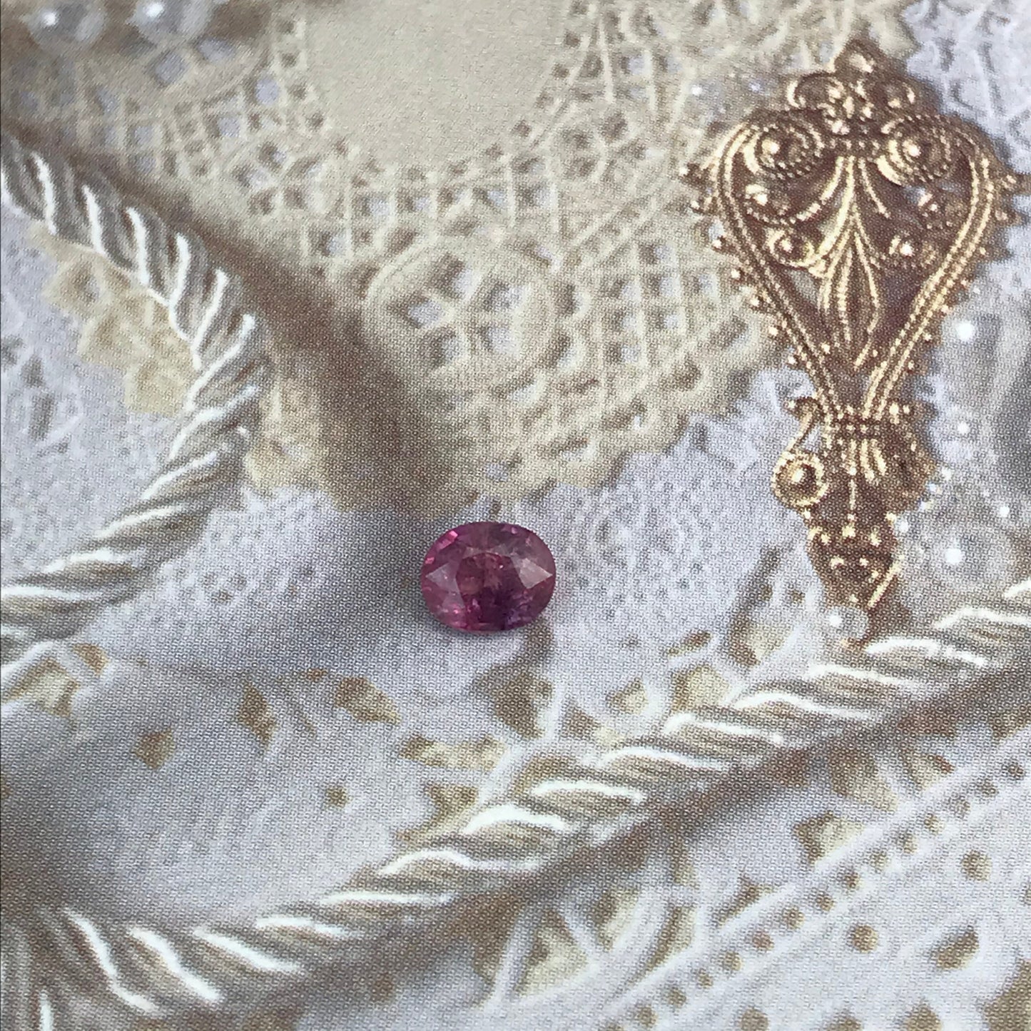 Natural Glass Filled Ruby 0.90 Carat 6x5 mm Oval Cut Gemstone Loose Faceted Corundum July Birthstone Treated Ruby