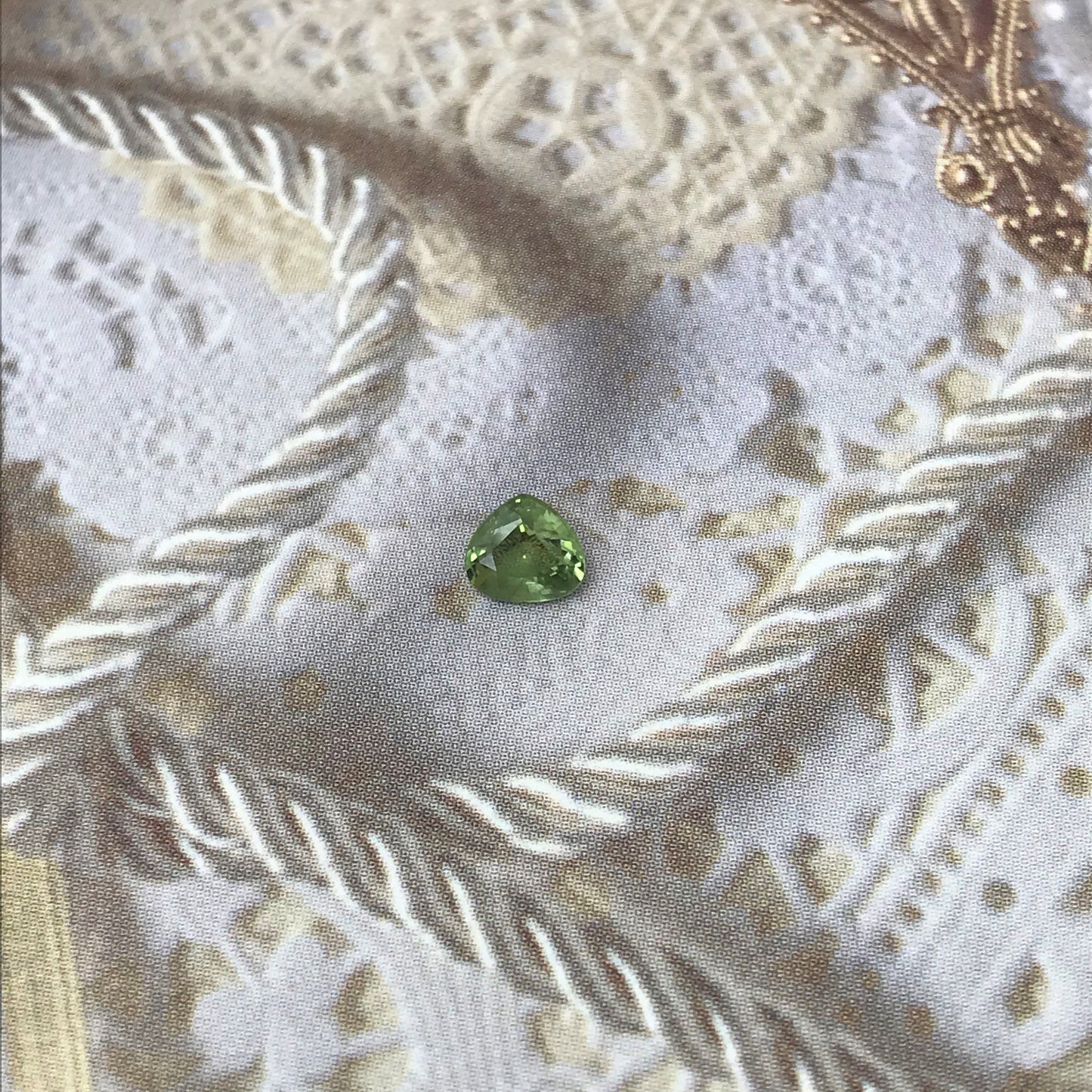 0.49 carat Natural Sapphire 5x4.5mm Fat Pear Cut Bluish Green Corundum Faceted Loose Unmounted Gemstone Earth Mined Genuine Stone