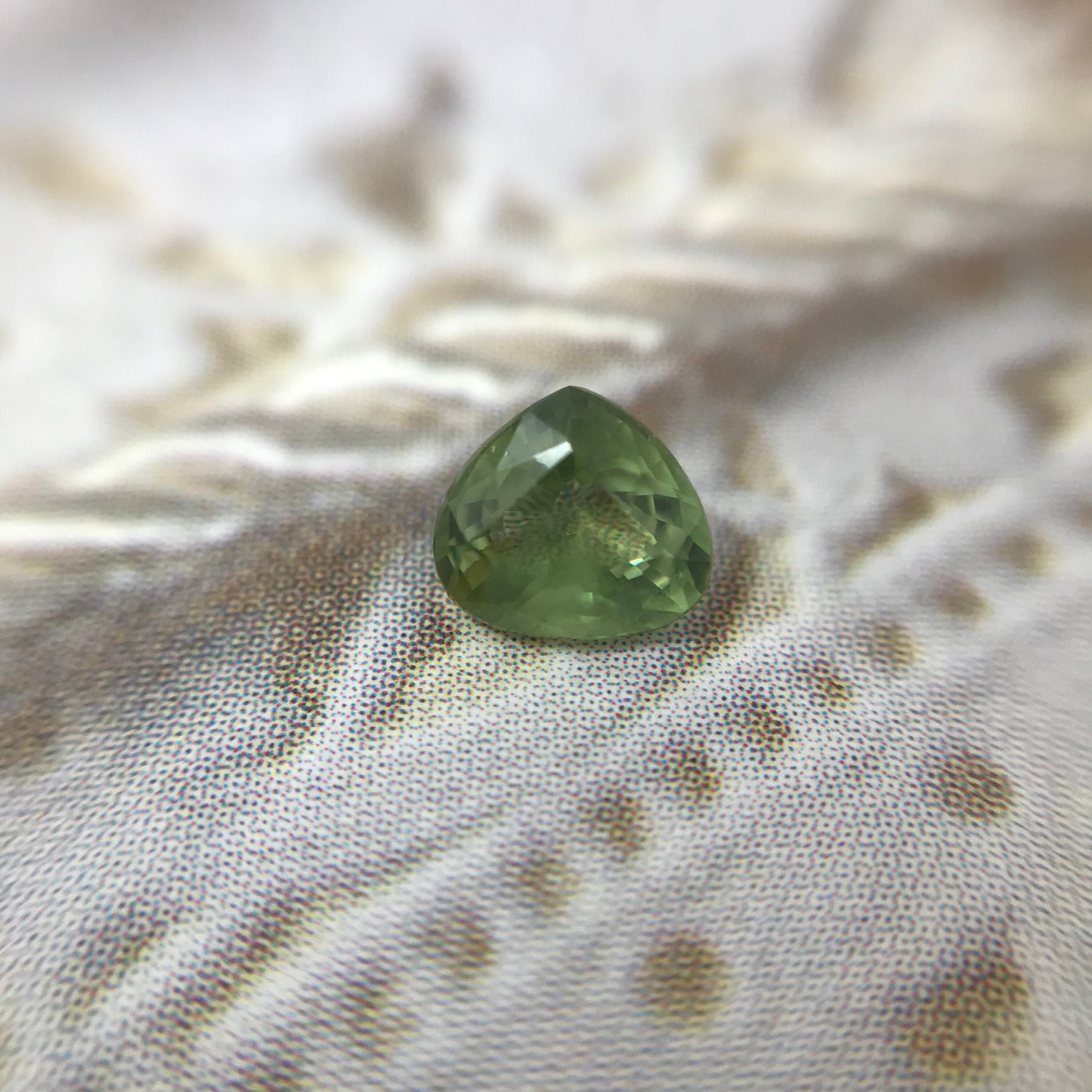 0.49 carat Natural Sapphire 5x4.5mm Fat Pear Cut Bluish Green Corundum Faceted Loose Unmounted Gemstone Earth Mined Genuine Stone