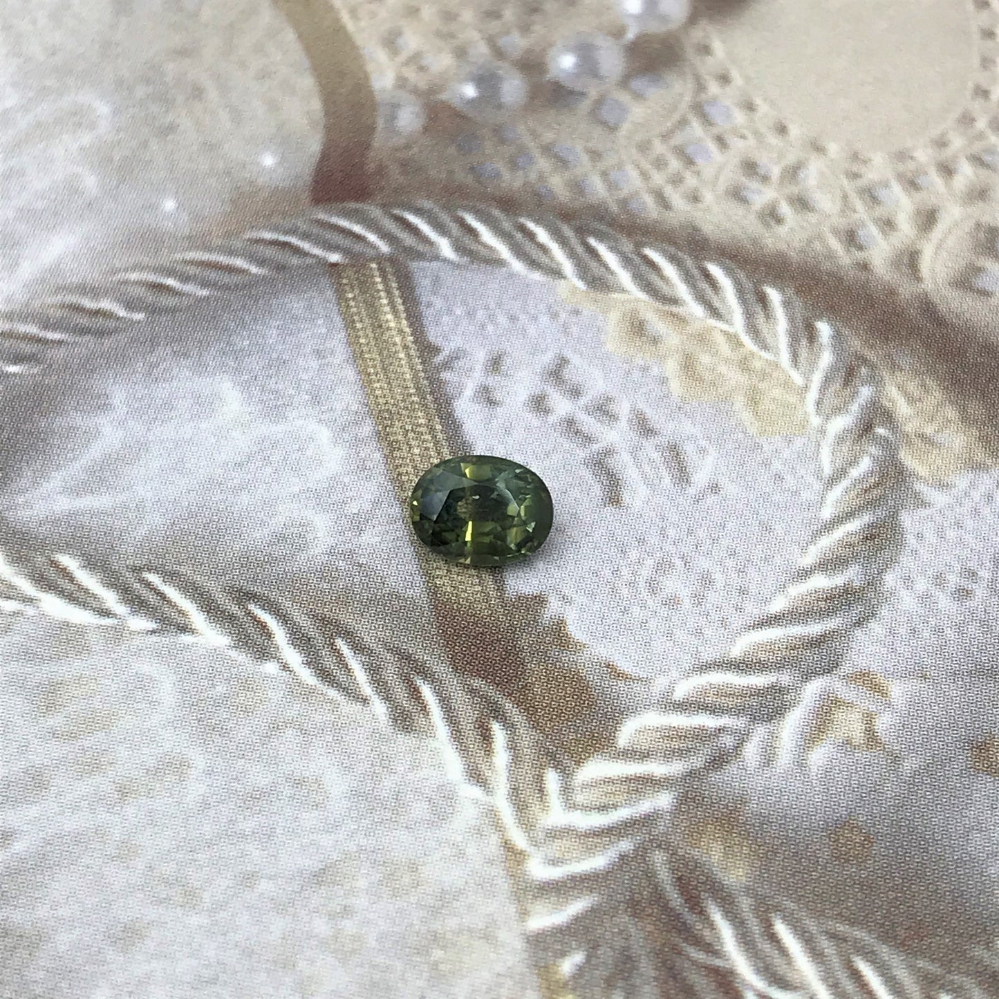 0.87carat Natural Bluish Green Sapphire Oval Cut 6x4.6mm Sapphire Faceted Loose Teal Sapphire Unmounted