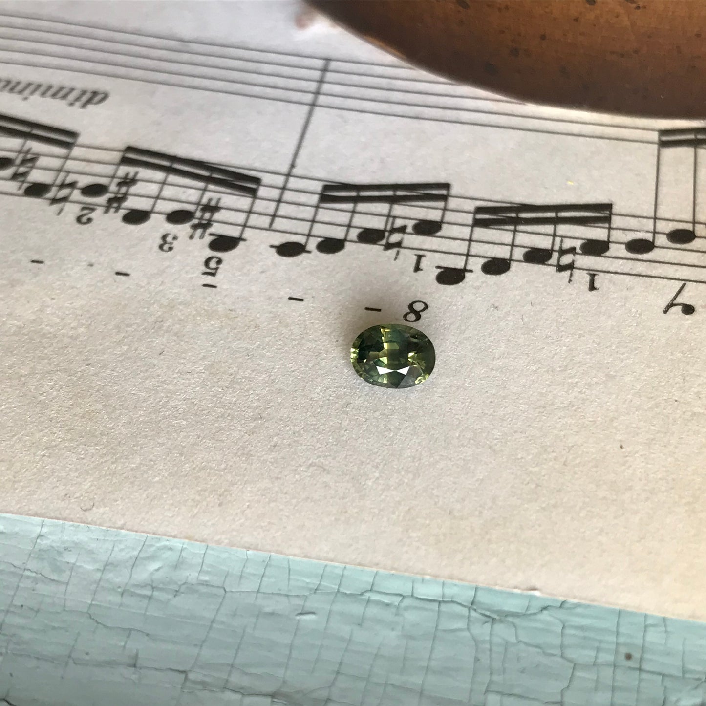 0.87carat Natural Bluish Green Sapphire Oval Cut 6x4.6mm Sapphire Faceted Loose Teal Sapphire Unmounted