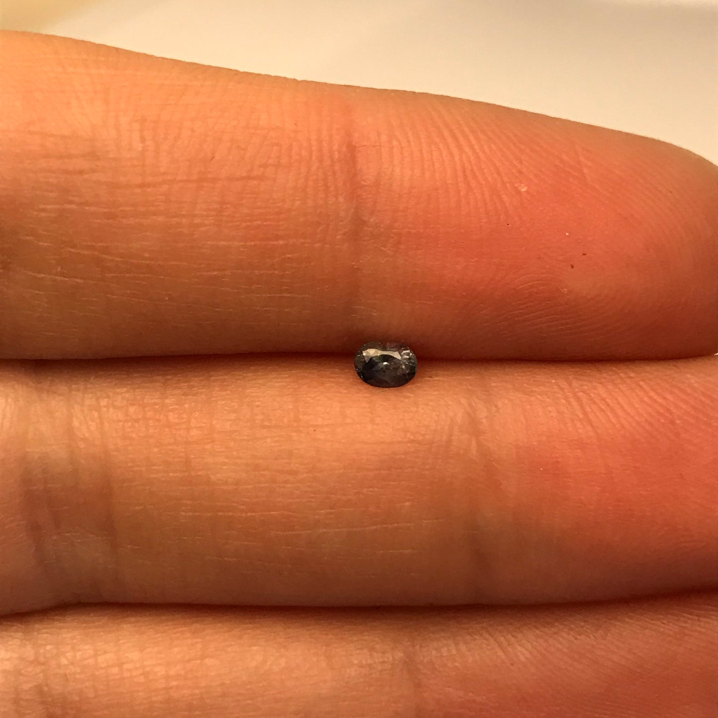 0.16 carat Natural Alexandrite Chrysoberyl 3.4x2.5mm Oval Cut Purple Green Loose Real Gemstone Faceted Gem US Seller