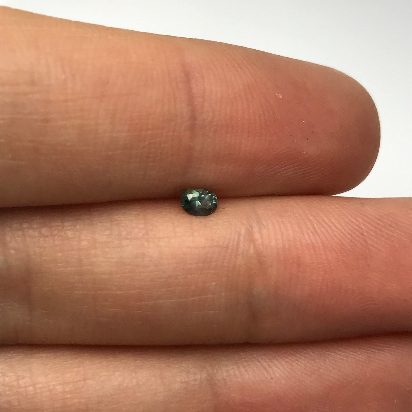 0.16 carat Natural Alexandrite Chrysoberyl 3.4x2.5mm Oval Cut Purple Green Loose Real Gemstone Faceted Gem US Seller