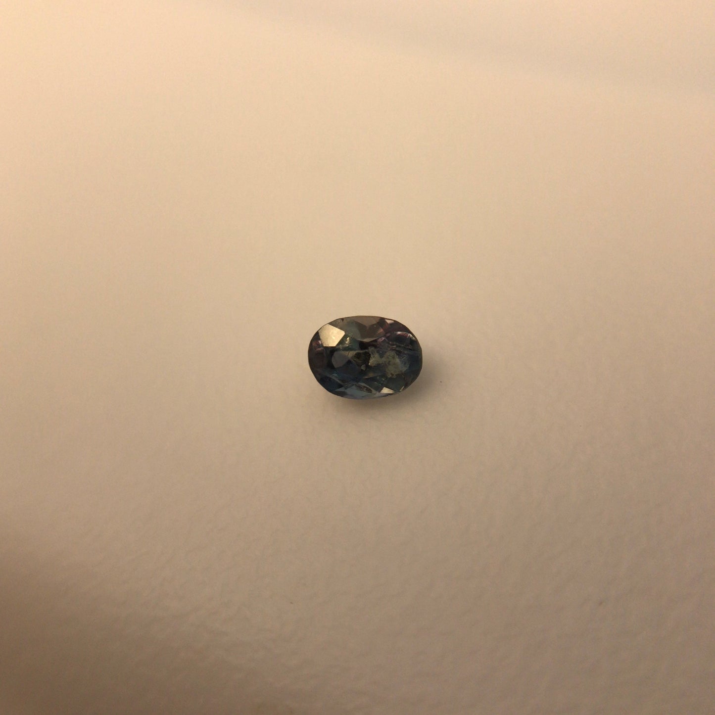 0.16 carat Natural Alexandrite Chrysoberyl 3.4x2.5mm Oval Cut Purple Green Loose Real Gemstone Faceted Gem US Seller