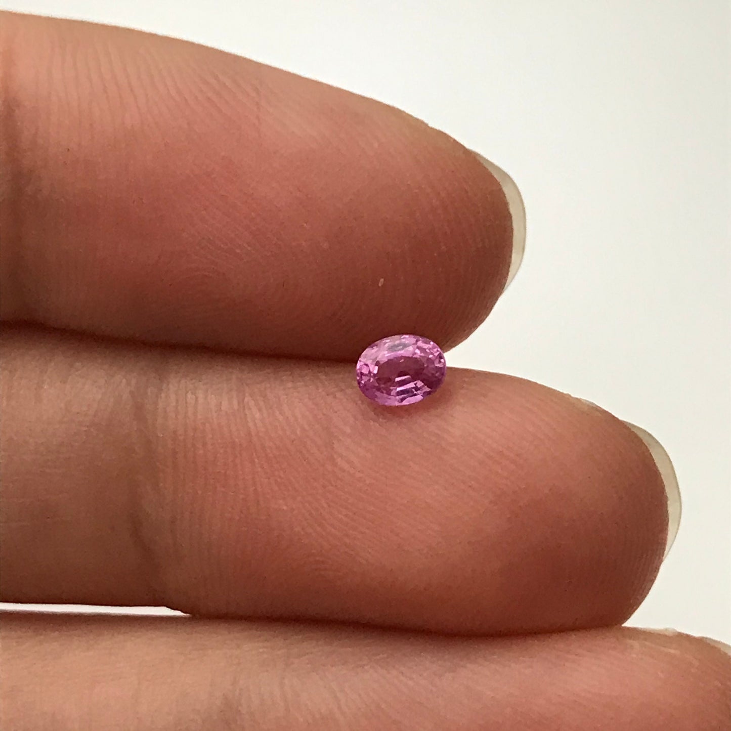 Pink Sapphire 0.33 carat 4.2x3.2mm Oval Cut, Natural Sapphire Heat Only, Faceted Loose Unmounted Gemstone for Jewelry Setting