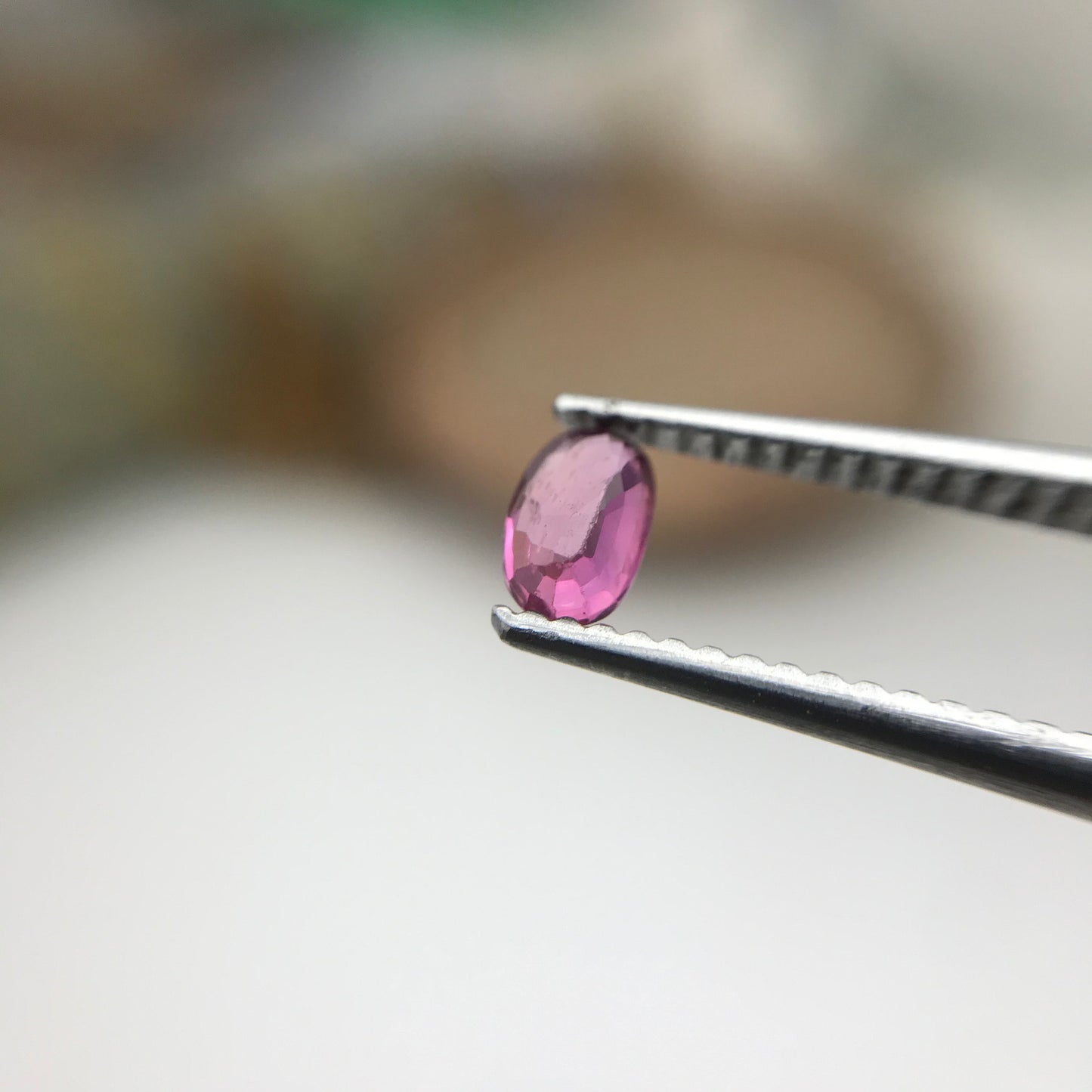 Natural Ruby 0.35 Carat 4.7x3mm Oval Cut, Heated Thai Ruby, Unmounted Faceted Loose Gemstone, July Birthstone