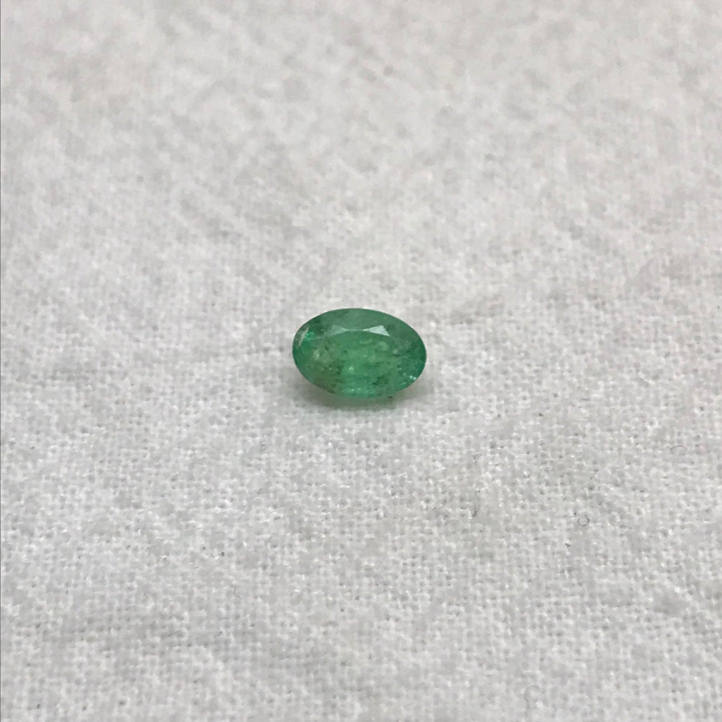 0.44cts Natural Emerald 6x4mm Oval Cut Faceted Gem Precious Gemstone Loose Recycled Gemstone