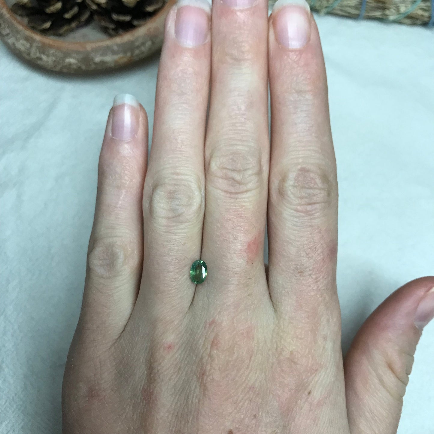 0.79 Carat Natural Alexandrite Chrysoberyl 6.1x4.3mm Loose Real Gemstone Faceted Gem Rare Color Change