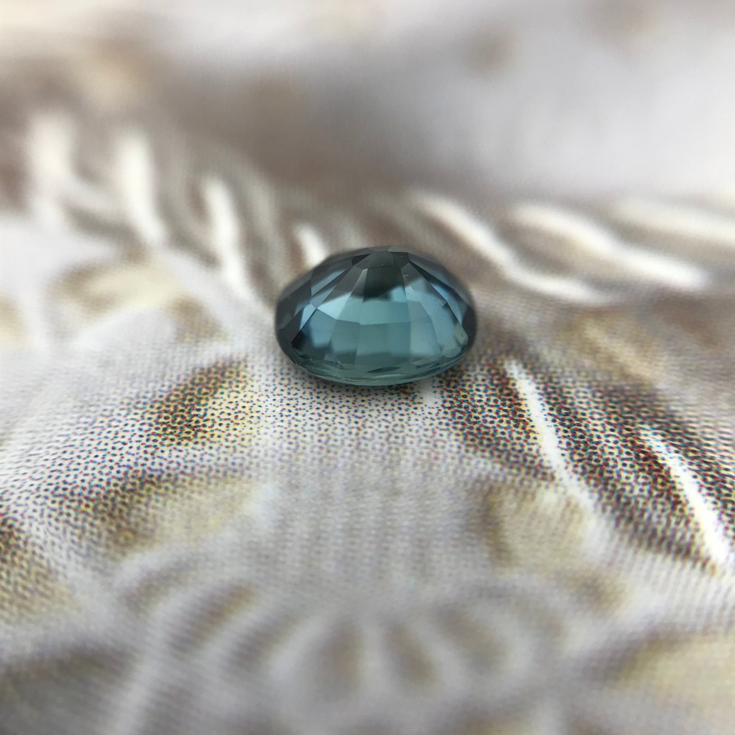 Natural Blue Sapphire 4.6x4mm 0.44 Carats Oval Cut Corundum, Unmounted Gem Faceted Loose Gemstone, US seller