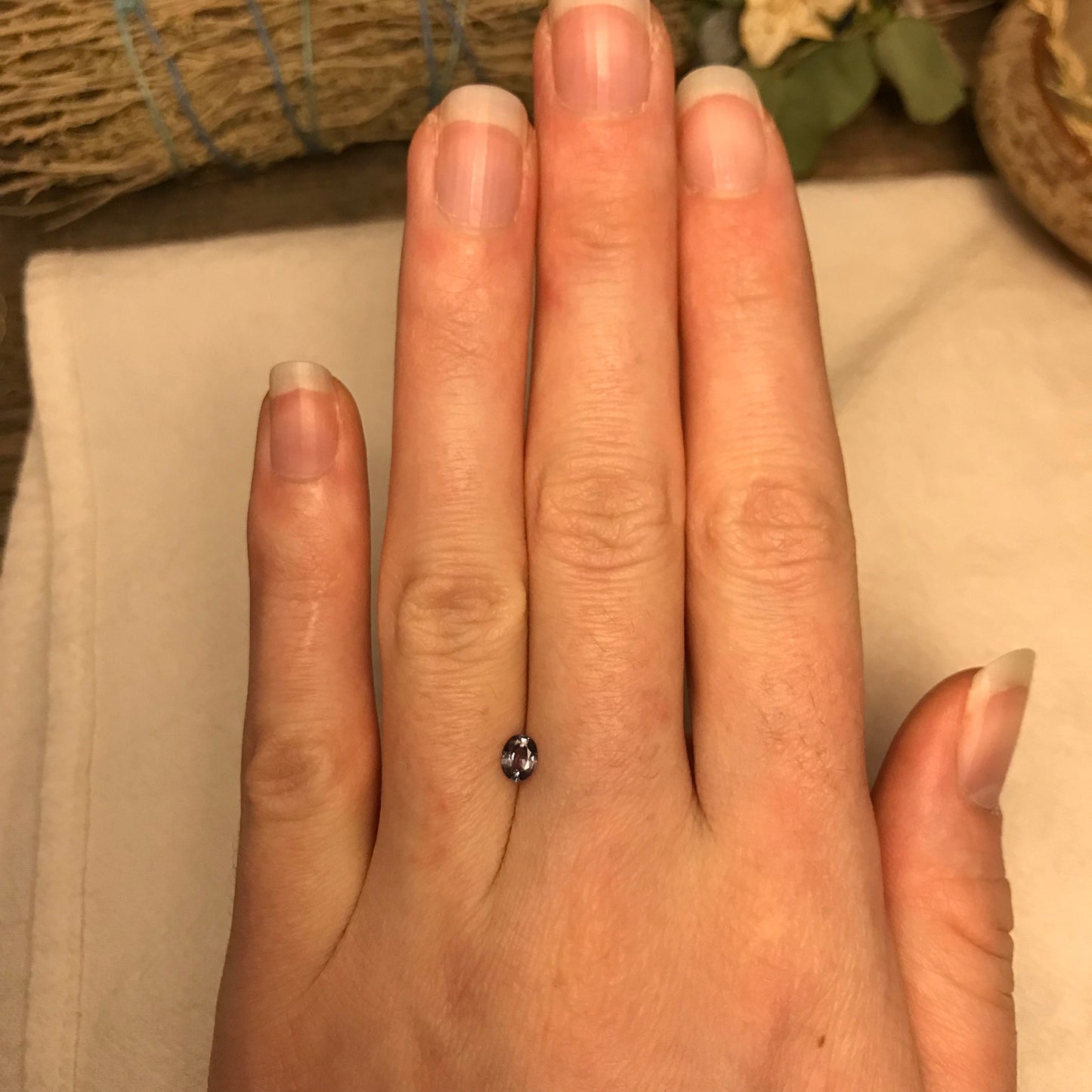 0.33 ct Natural Alexandrite Chrysoberyl 4.8x3.7mm Green Violet Loose Real Gemstone Faceted Gem Rare Carat Color Change Oval