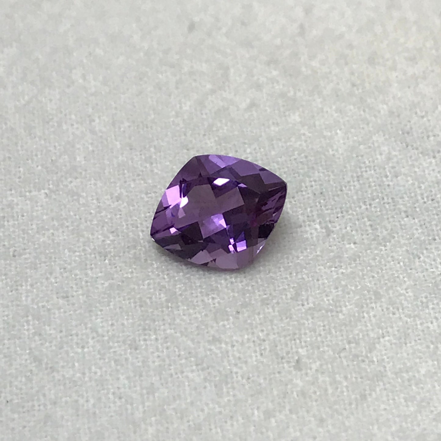 Fancy Purple Amethyst 2.35 Carat, 11x9mm Lozenge Cut Loose Natural Amethyst, Faceted Purple, February Birthstone Gem, US Seller