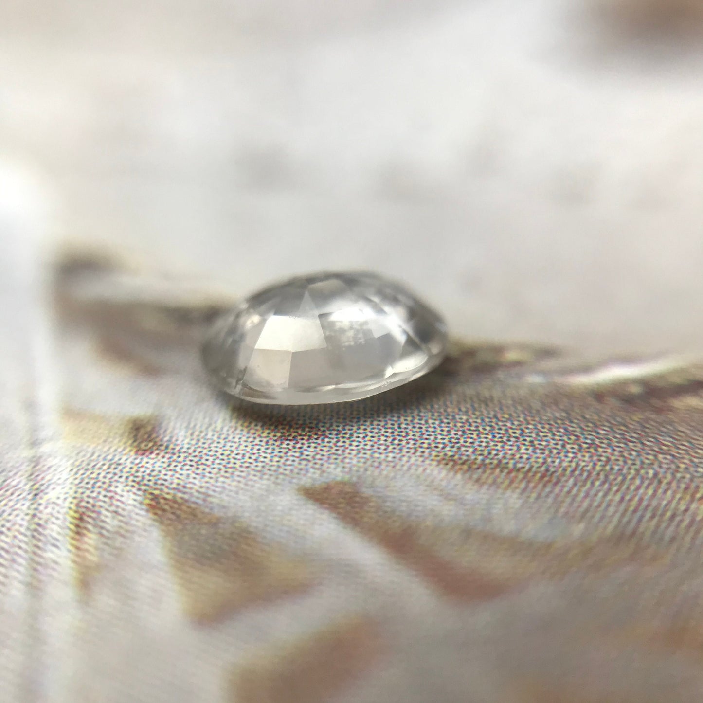 Natural Light Purple Sapphire 6.3x5.4mm 0.86 Carats Oval Cut Corundum Faceted Loose Unmounted Gem, Earth Mined Sapphire