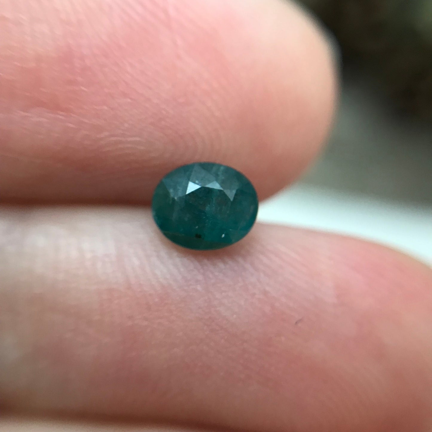 Natural Green Grandidierite 0.57 cts, 5.5x4.5 Oval Cut loose Rare Gemstone Faceted Gem Natural Rare Gems,