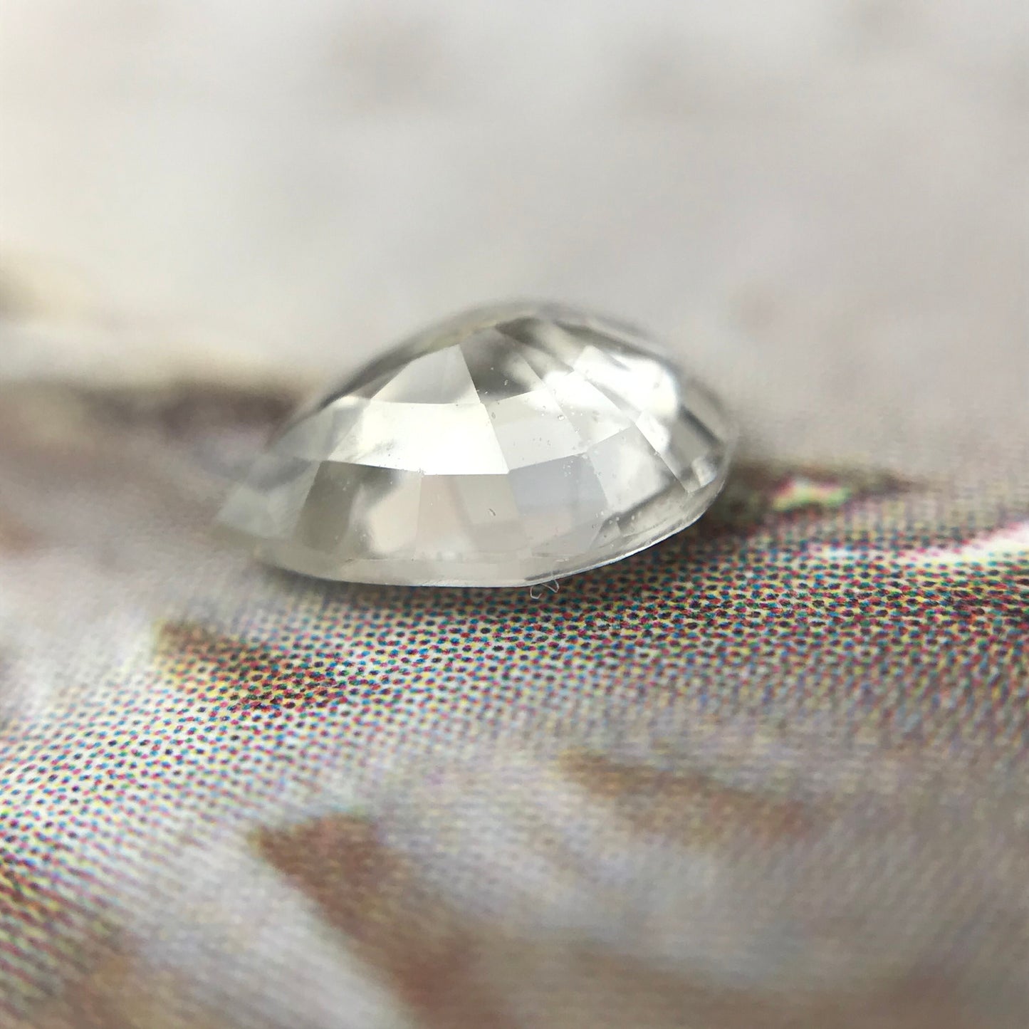 Natural Light Yellow Sapphire 6x4.7mm Pear Cut 0.61 carat Corundum Faceted Unmounted Gemstone Earth Mined