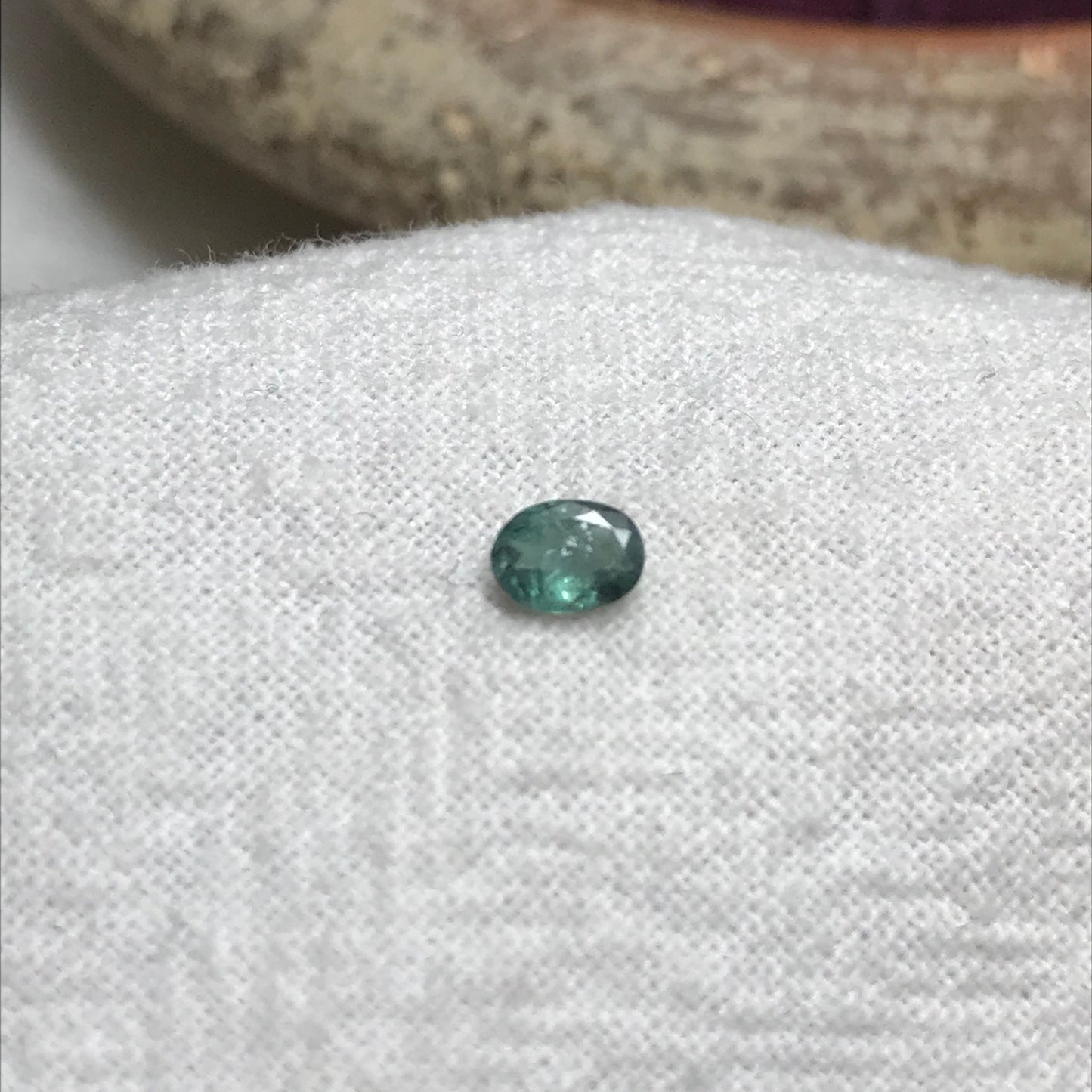 0.25 ct Natural Alexandrite Chrysoberyl 4.3x3.2mm Green Violet Loose Real Gemstone Faceted Gem Rare Carat Color Change Oval