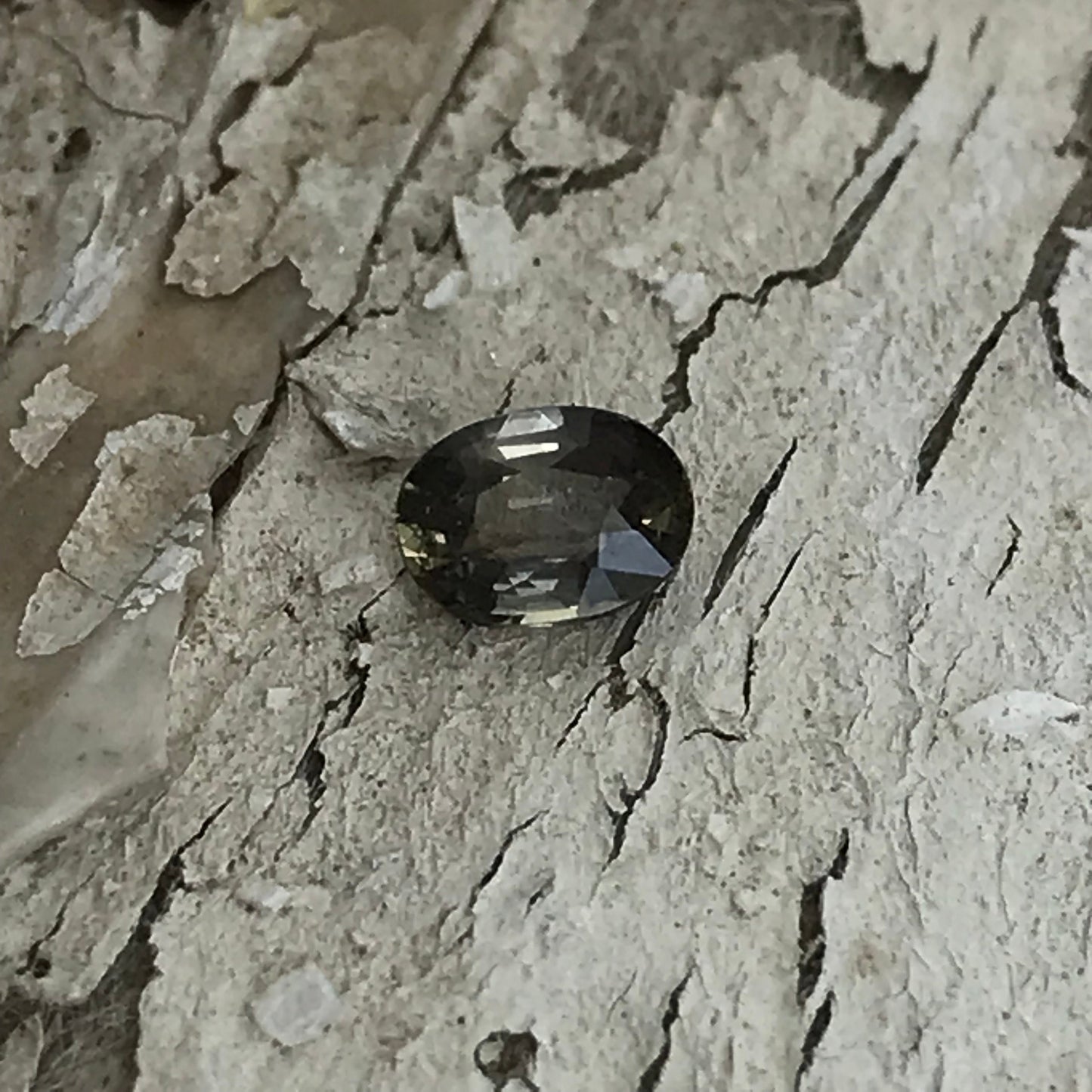 Purple Green Sapphire 5.5x4.0mm Oval Cut 0.50 Carat, Heat Treated, Natural Madagascar Sapphire, Faceted Loose Unmounted Corundum Gemstone