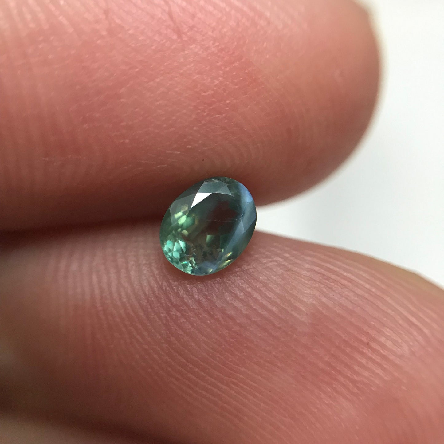 GIA Certified 0.59 ct Natural Alexandrite 5x4mm Green-Purple, Loose Faceted Rare Color Change Alexandrite with Cats Eye Properties