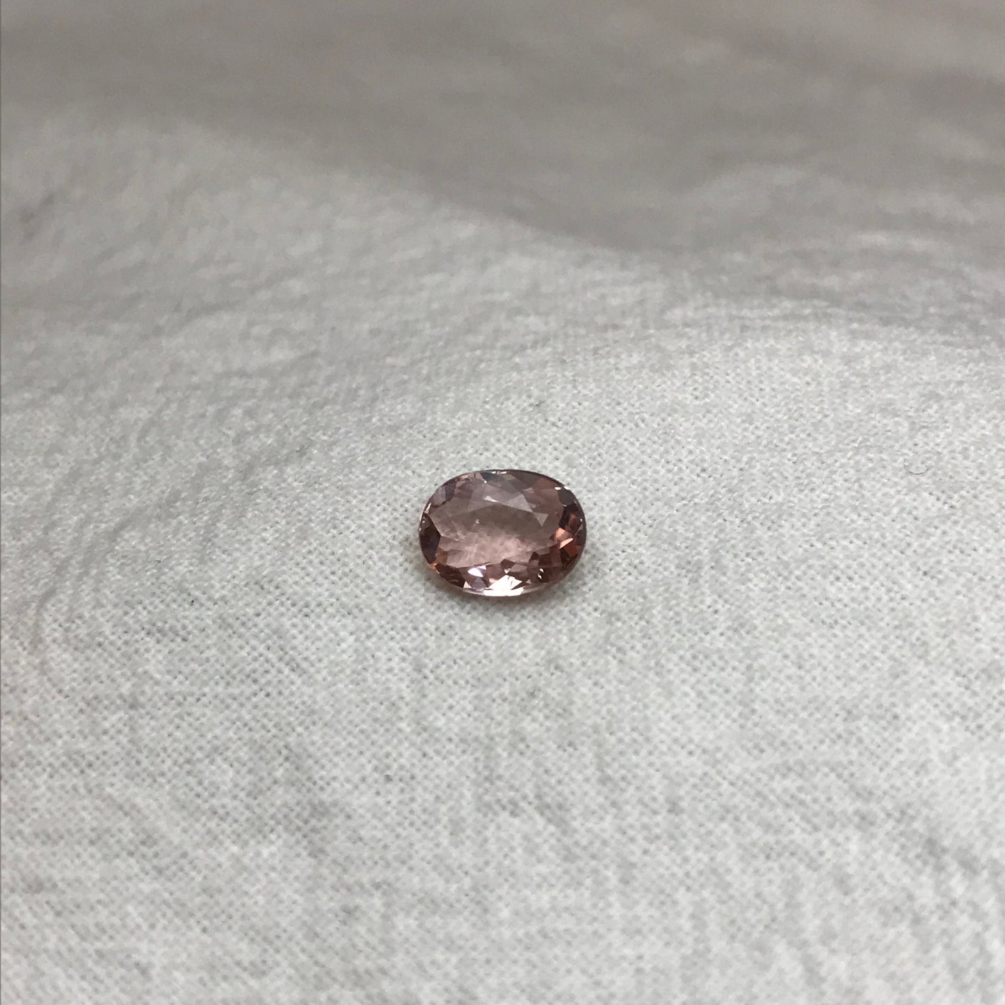1.09 ct Natural Pink Tourmaline 7.7x5.8mm Oval cut, Faceted Loose Gemstone, Light Pink