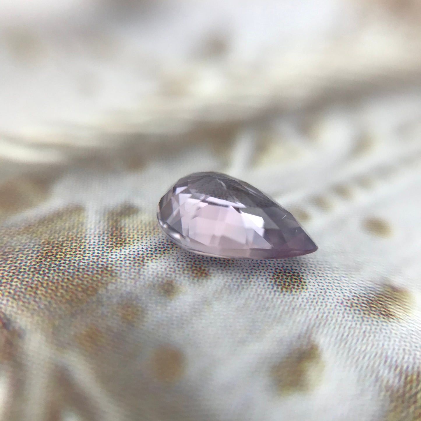 Natural Purple Sapphire 0.67 carat 6.5 x 4.8 mm Pear Cut, Faceted Loose Gemstone Purple Unmounted Gem