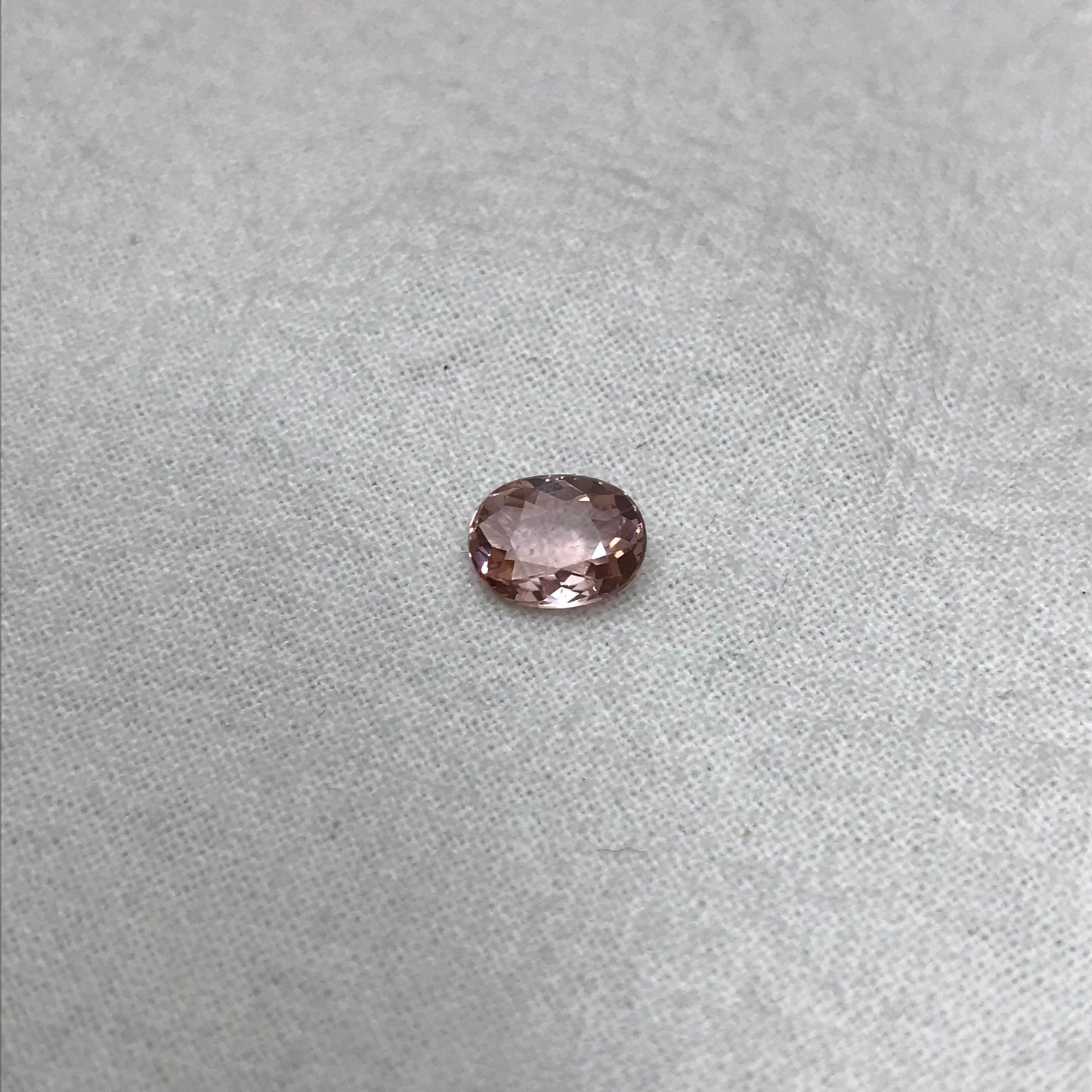 1.09 ct Natural Pink Tourmaline 7.7x5.8mm Oval cut, Faceted Loose Gemstone, Light Pink