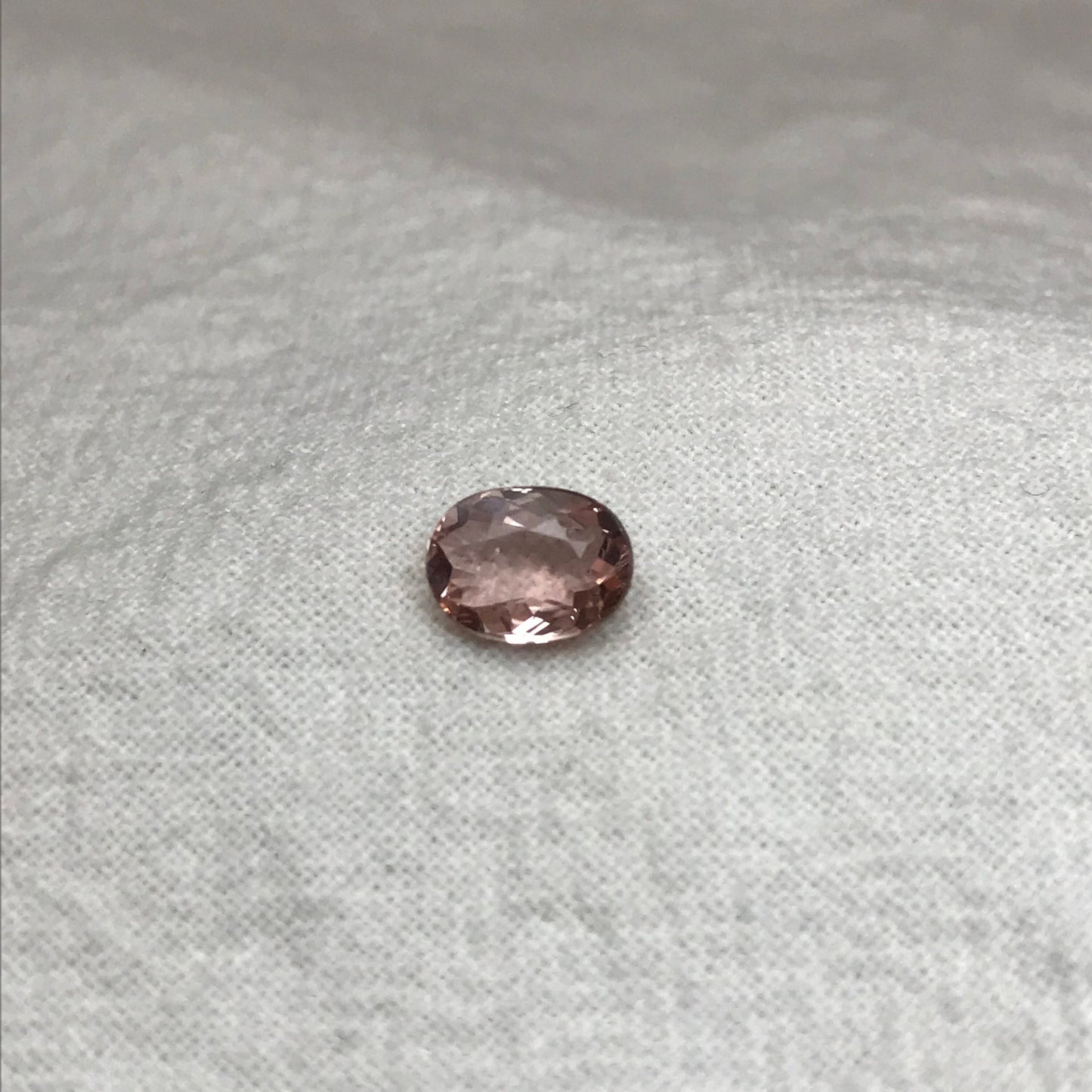 1.09 ct Natural Pink Tourmaline 7.7x5.8mm Oval cut, Faceted Loose Gemstone, Light Pink