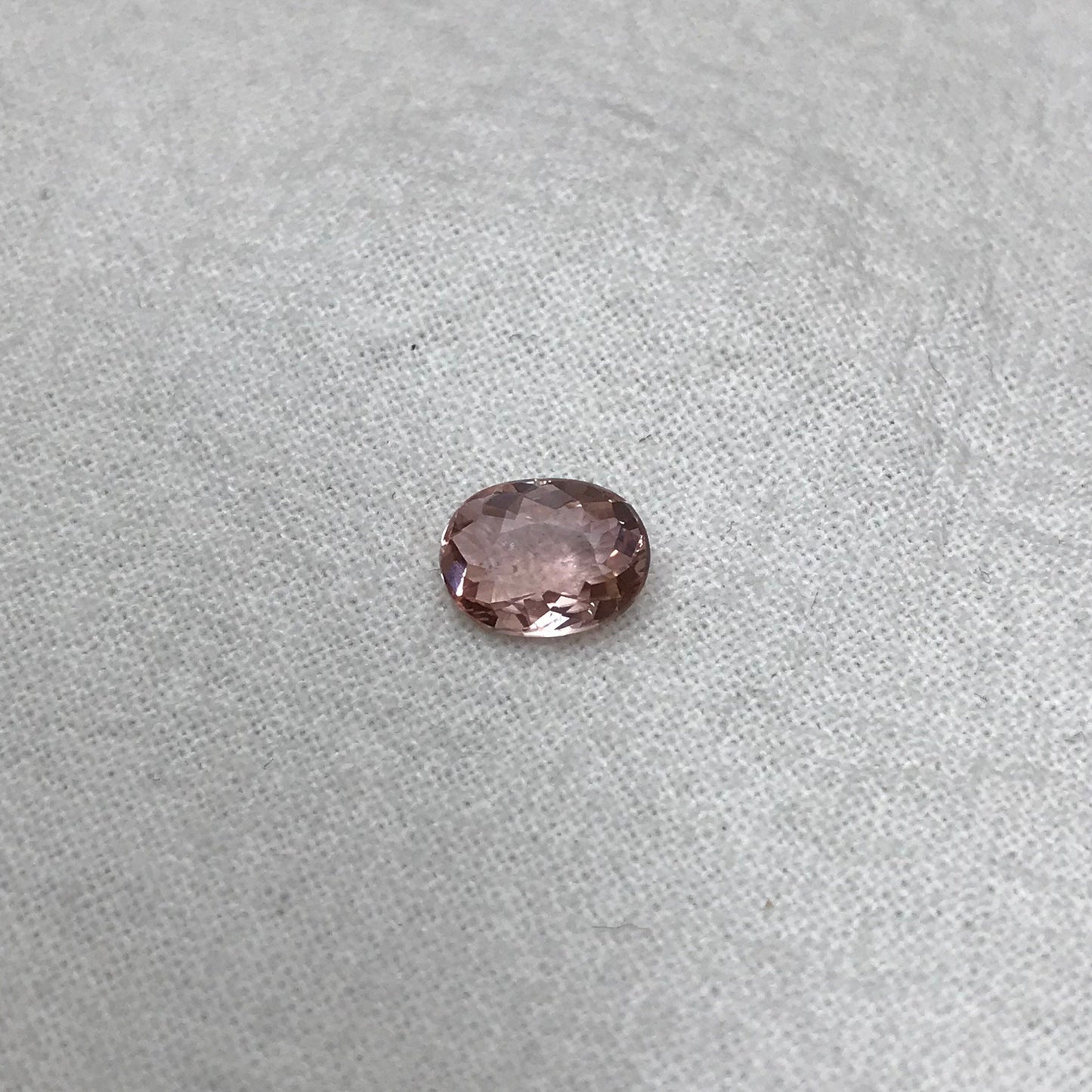 1.09 ct Natural Pink Tourmaline 7.7x5.8mm Oval cut, Faceted Loose Gemstone, Light Pink