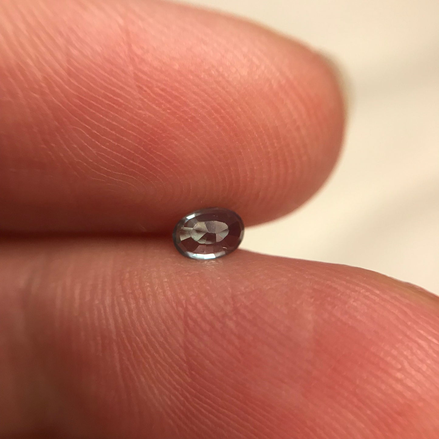 0.24 ct Natural Alexandrite 4.3x3.1mm Green Violet Loose Real Gemstone Faceted Gem Rare Carat Color Change Oval