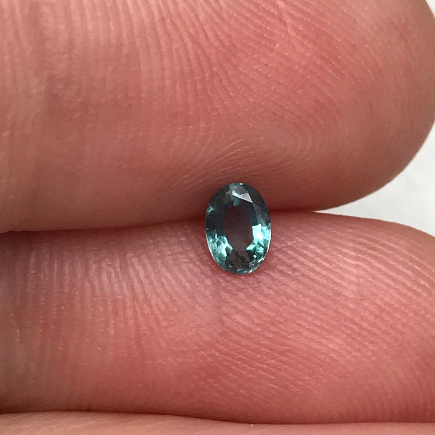 0.24 ct Natural Alexandrite 4.3x3.1mm Green Violet Loose Real Gemstone Faceted Gem Rare Carat Color Change Oval