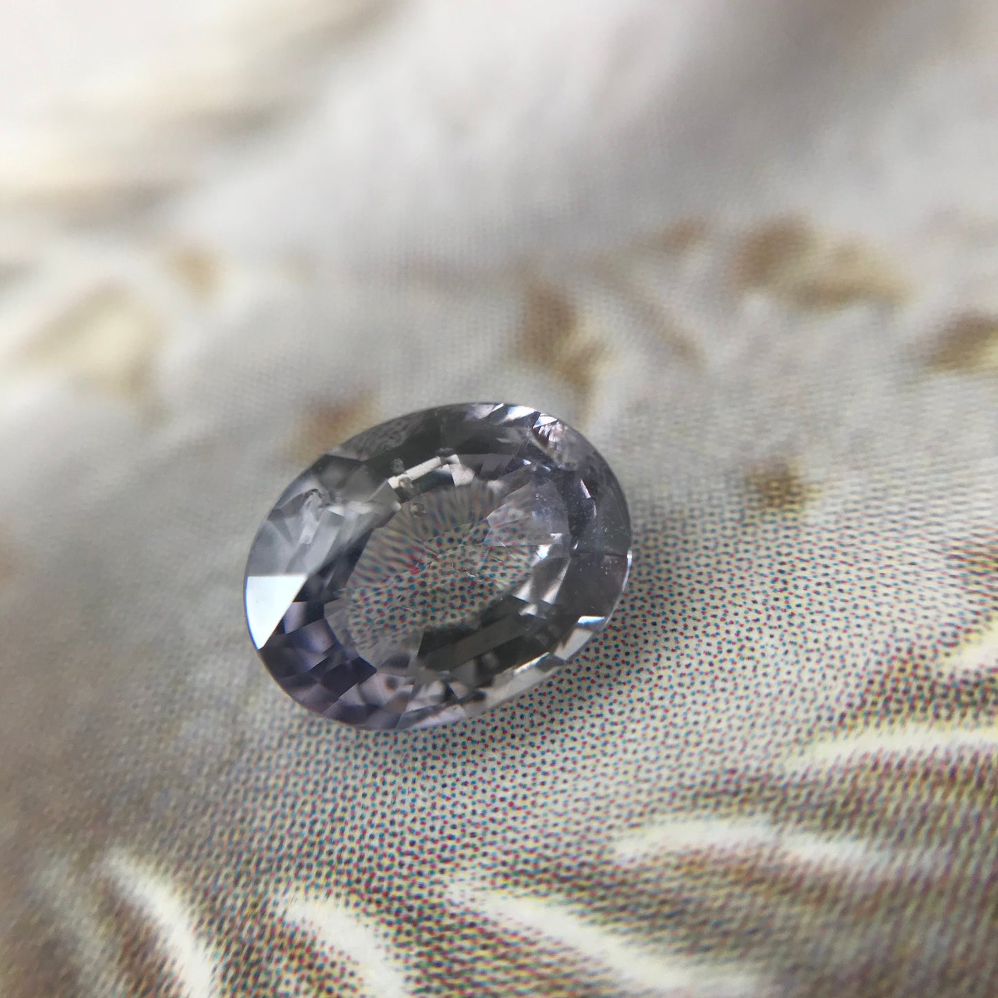 Natural Lavender Purple Sapphire 0.87 carat 6.3 x 4.8 mm Oval Cut, Faceted Loose Gemstone Light Purple Unmounted Gem