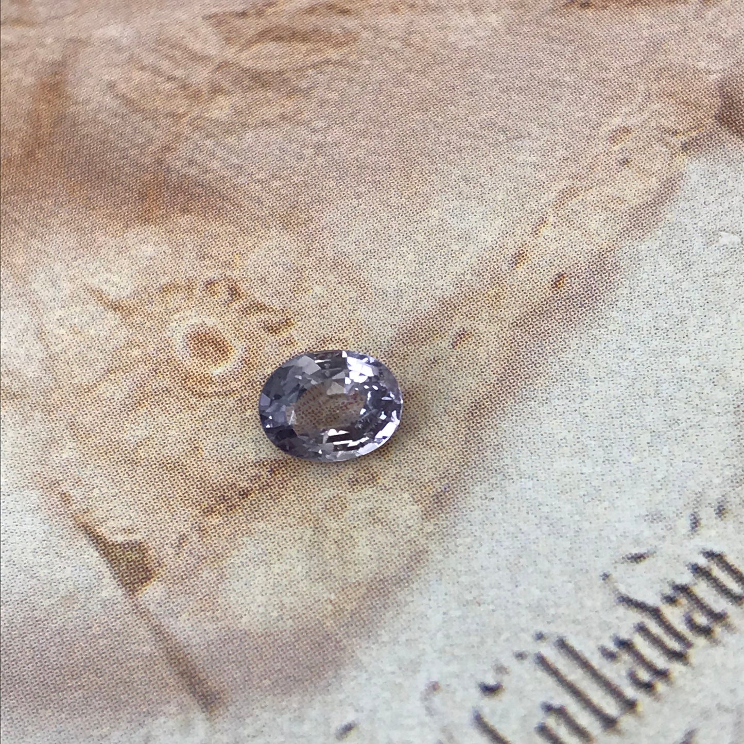 Natural Lavender Purple Sapphire 0.87 carat 6.3 x 4.8 mm Oval Cut, Faceted Loose Gemstone Light Purple Unmounted Gem