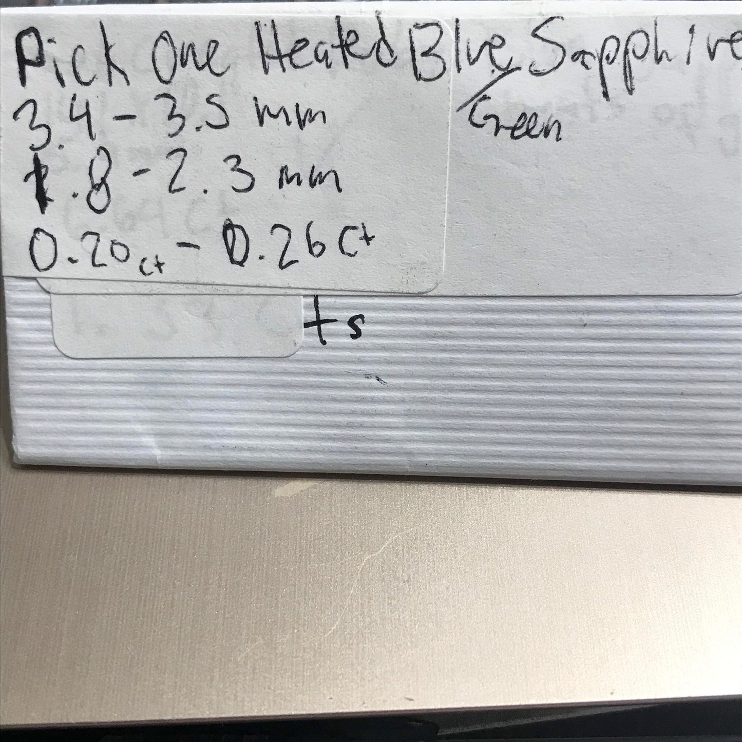 Pick One- 3.5mm Blue Sapphire 0.20-0.26 Carats Round Greenish Blue Sapphire, Faceted Loose Gemstone