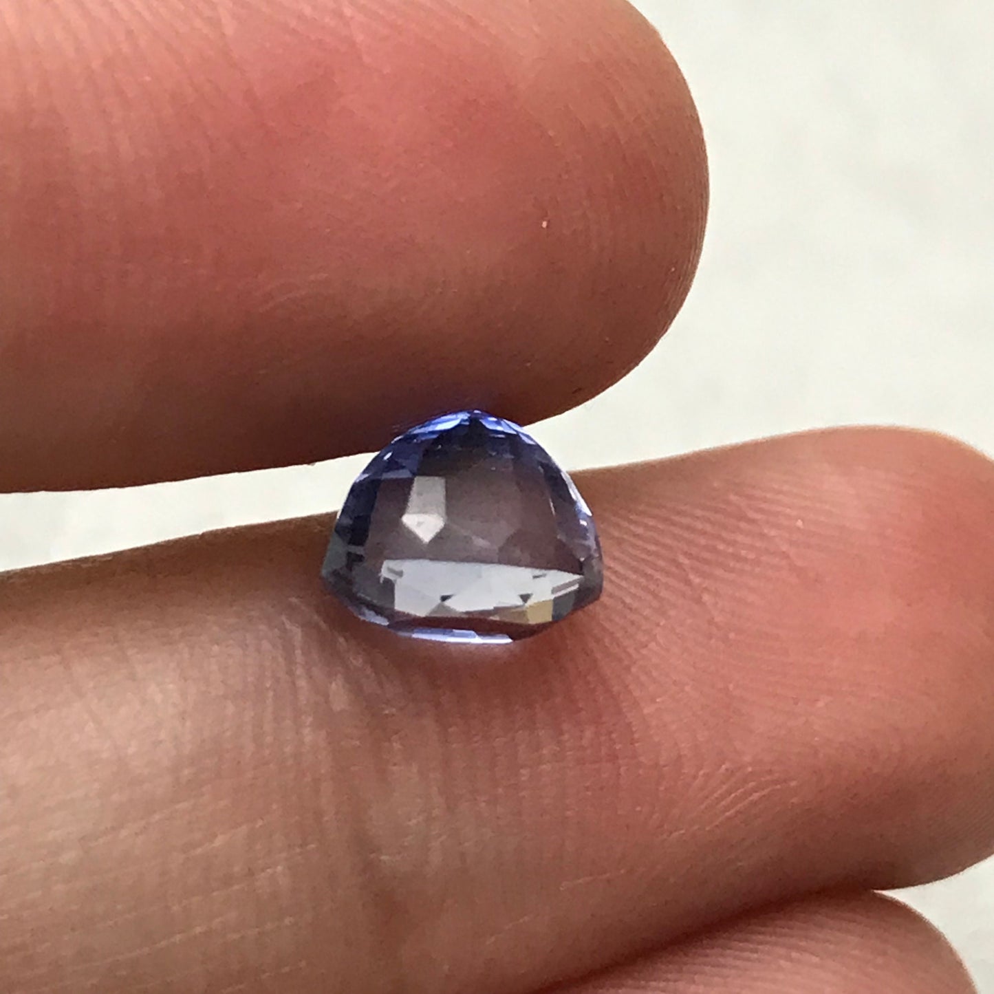 Laboratory-Grown Blue Sapphire GIA Certified 2.71 carat, 7.7x6mm, Natural looking Cut-Modified Oval Mixed Cut