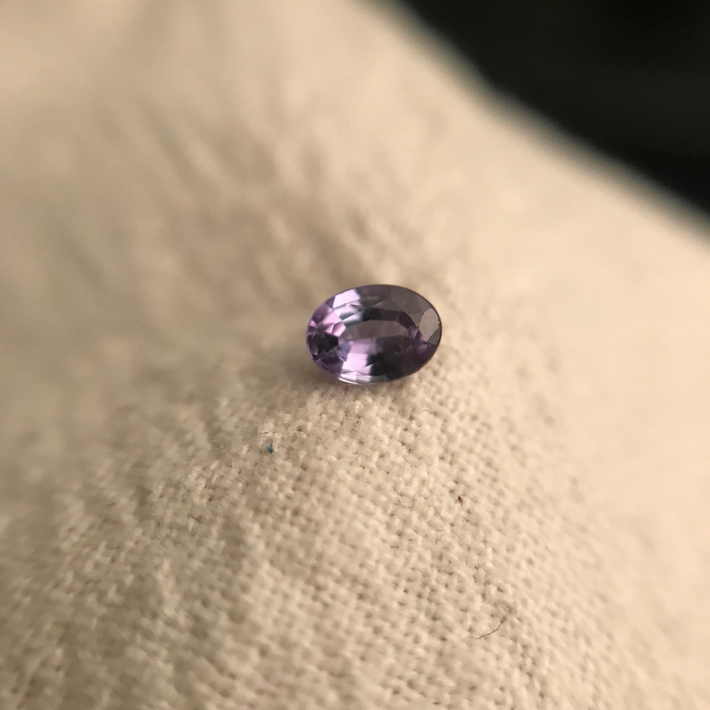 0.22 Ct. Natural Alexandrite 4.3x3.1mm Green to Purple Color Change Loose Oval Chrysoberyl