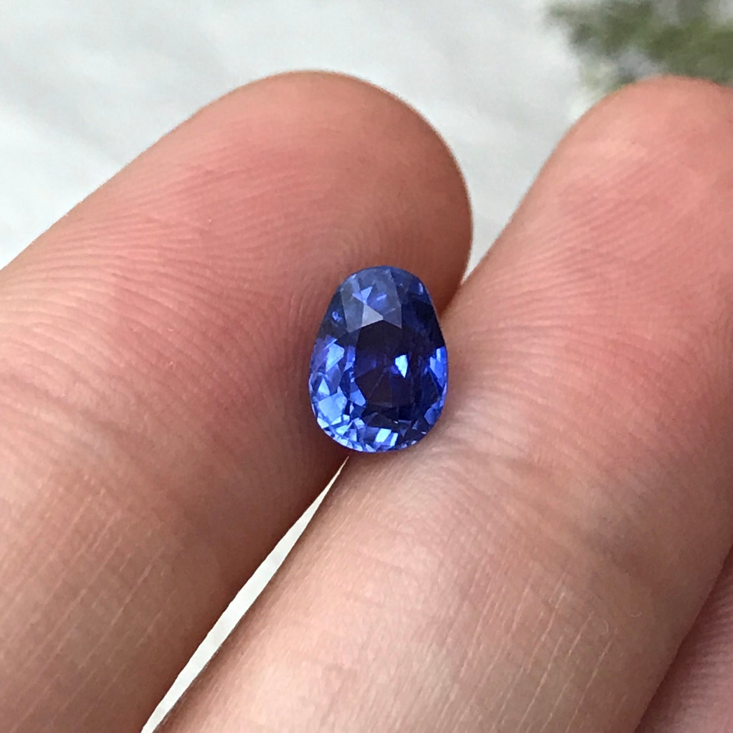 GIA Certified Blue Sapphire 1.79 Ct Unheated Egg Shape Natural Loose Nice Blue Sri Lanka Sapphire