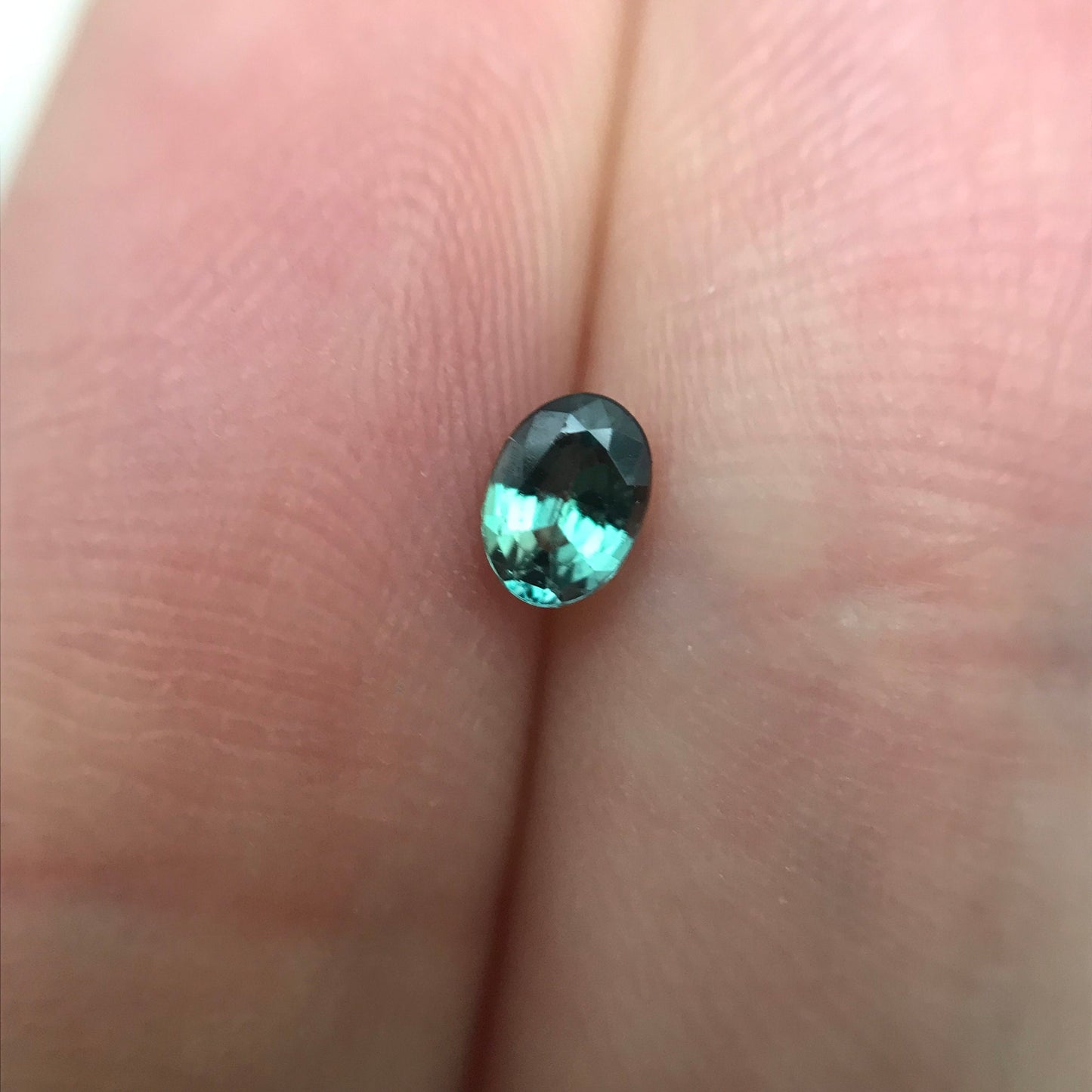 0.22 Ct. Natural Alexandrite 4.3x3.1mm Green to Purple Color Change Loose Oval Chrysoberyl