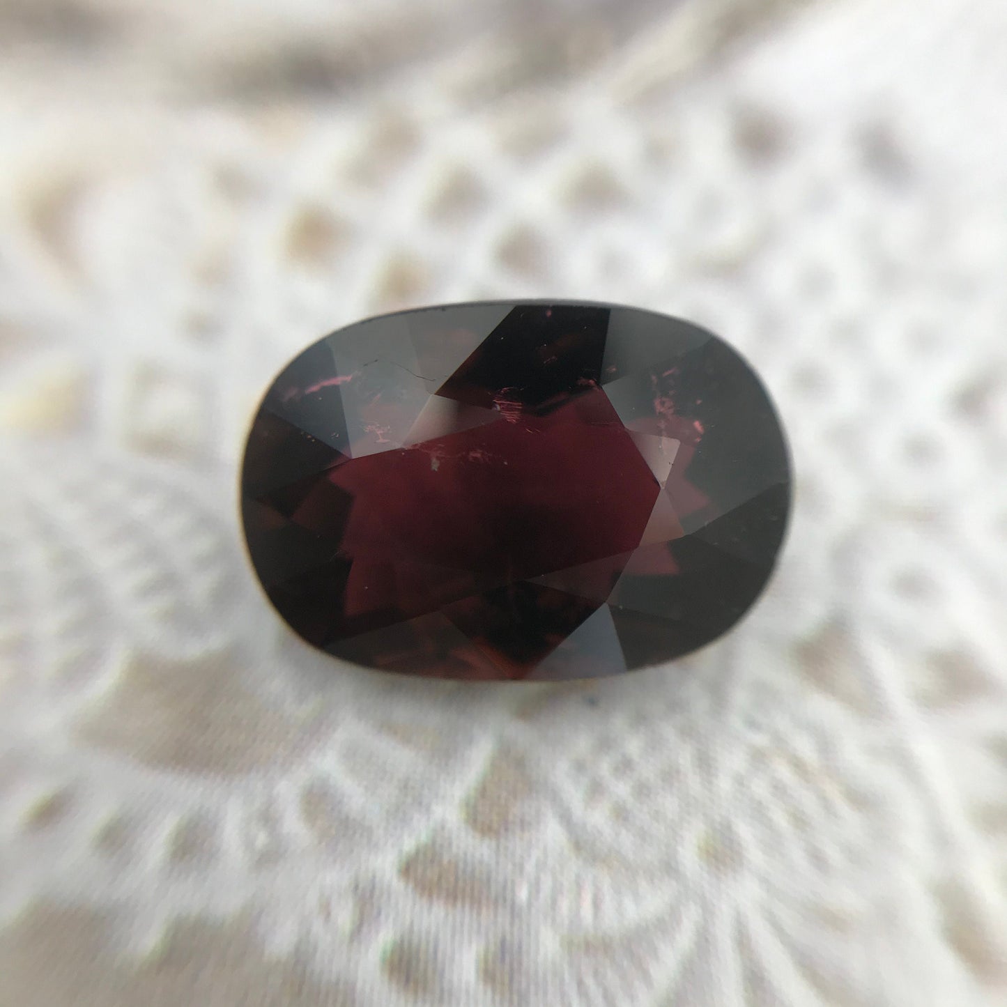 Natural Purple Pink Tourmaline 3.34 carat 11.5x8mm Oval Cut, Unmounted Faceted Loose Gemstone