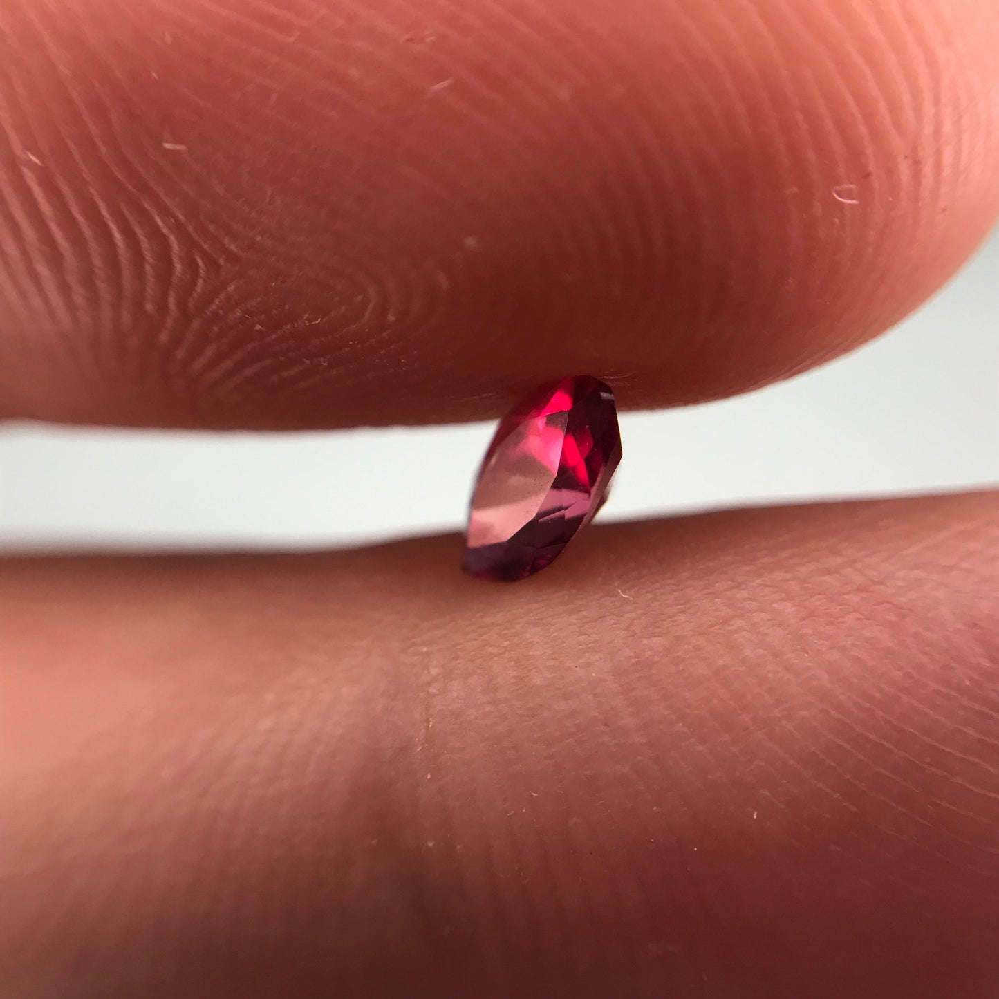 VVS 0.32 Carat Red Beryl 6.3x3.65mm Marquise Cut, Faceted Loose Natural Bixbite, Excellent Clarity