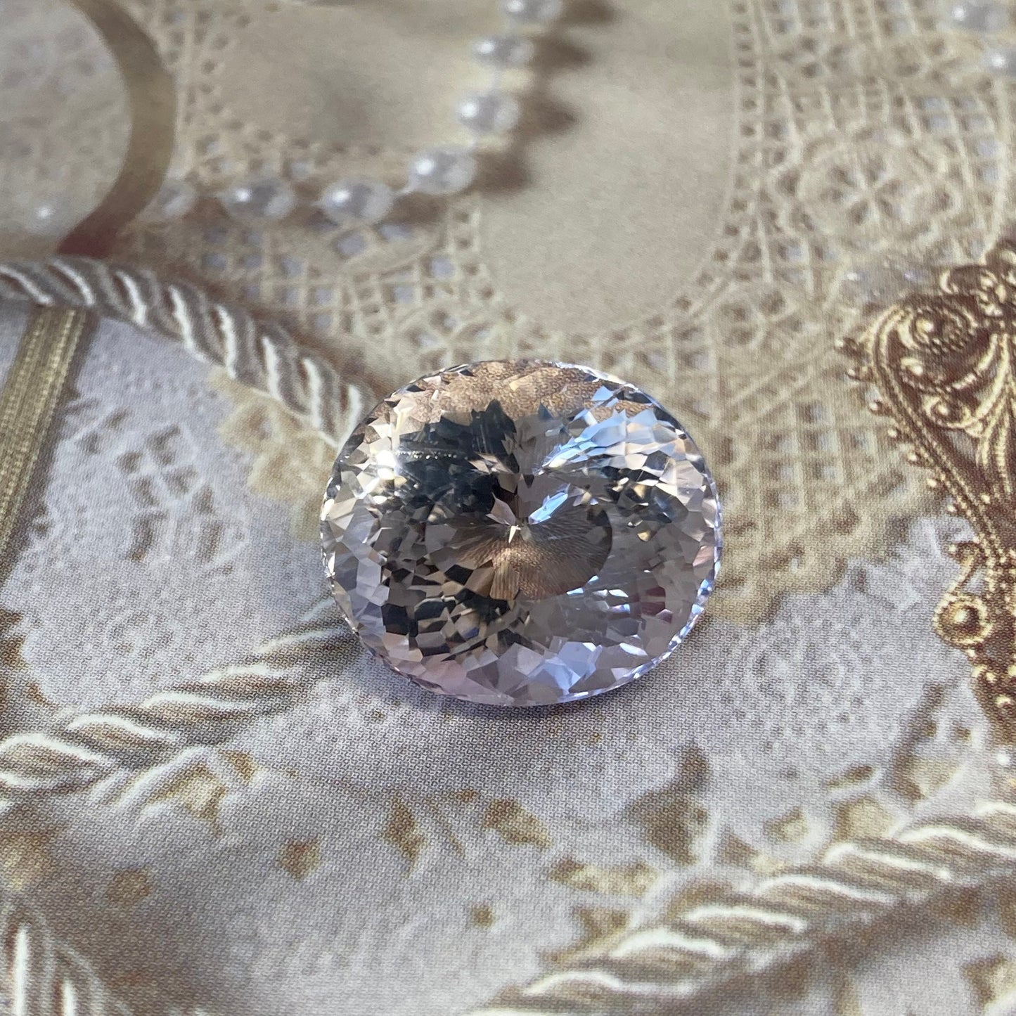 Light Purple Amethyst, 18x15.5mm Oval, 19.27 carat Loose Gem Faceted Gemstone, February Birthstone, Fancy Oval