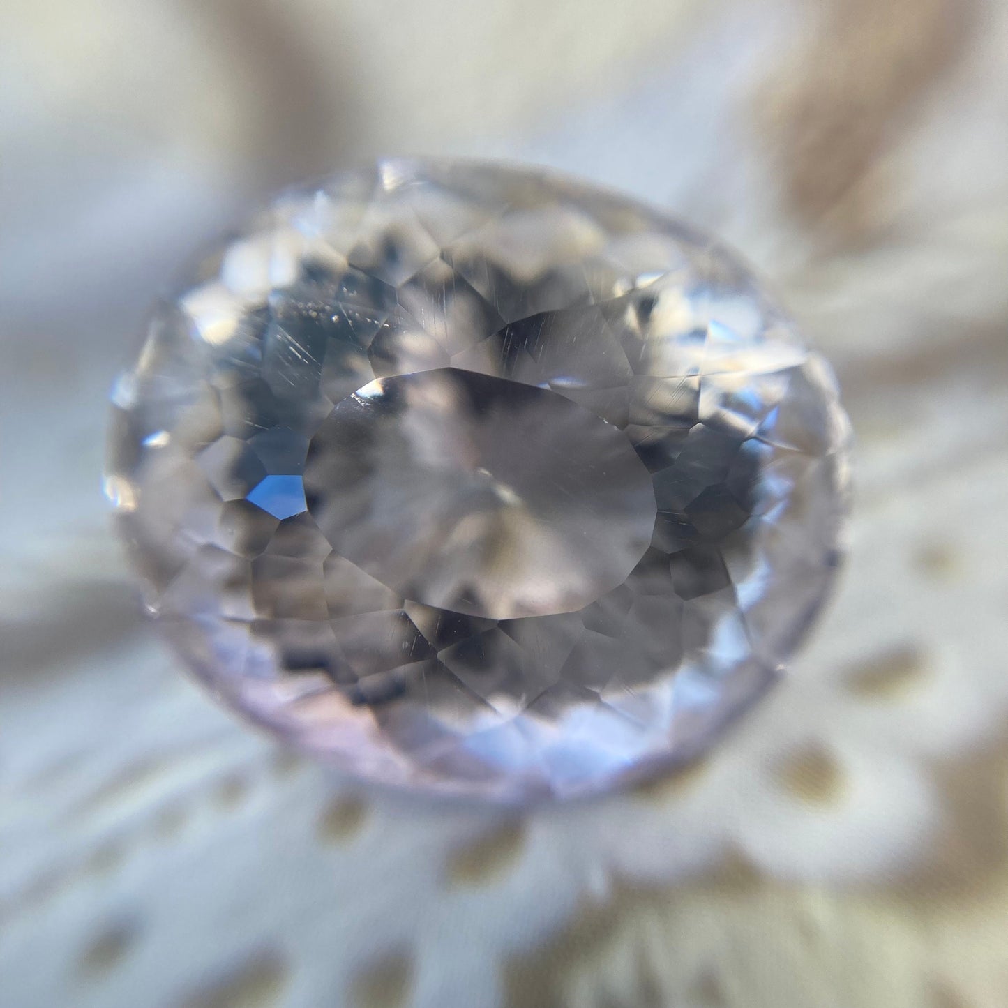 Light Purple Amethyst, 18x15.5mm Oval, 19.27 carat Loose Gem Faceted Gemstone, February Birthstone, Fancy Oval