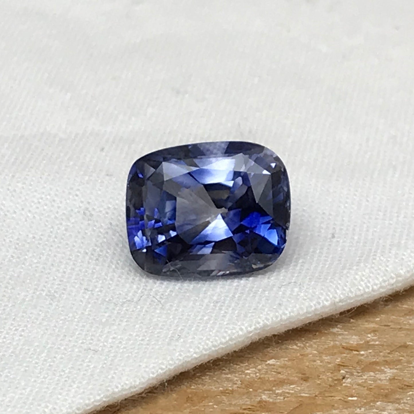 GIA Certified 10.25 Carat Unheated Blue Sapphire 13.56x11.03mm Cushion Cut, Faceted Loose Natural Blue Madagascar Sapphire