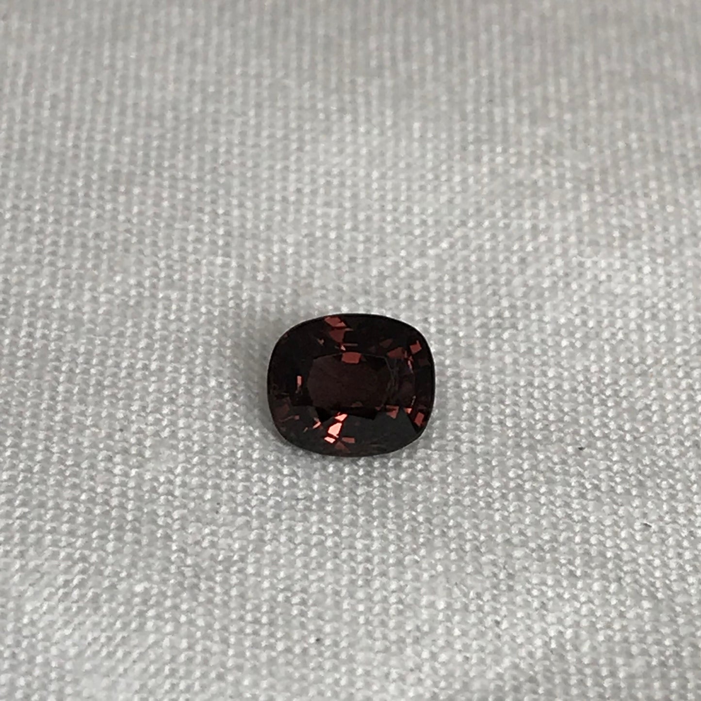 1.11 Carat Spinel 6.4x5.5mm Cushion Cut, Faceted Loose Natural Spinel