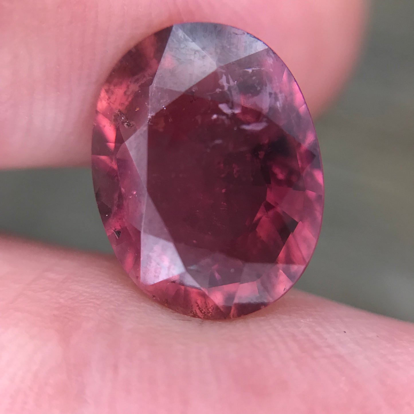 13.5x10.5mm Pink Tourmaline 5.72 carat Loose Natural Gemstone US Seller-Quick Shipping