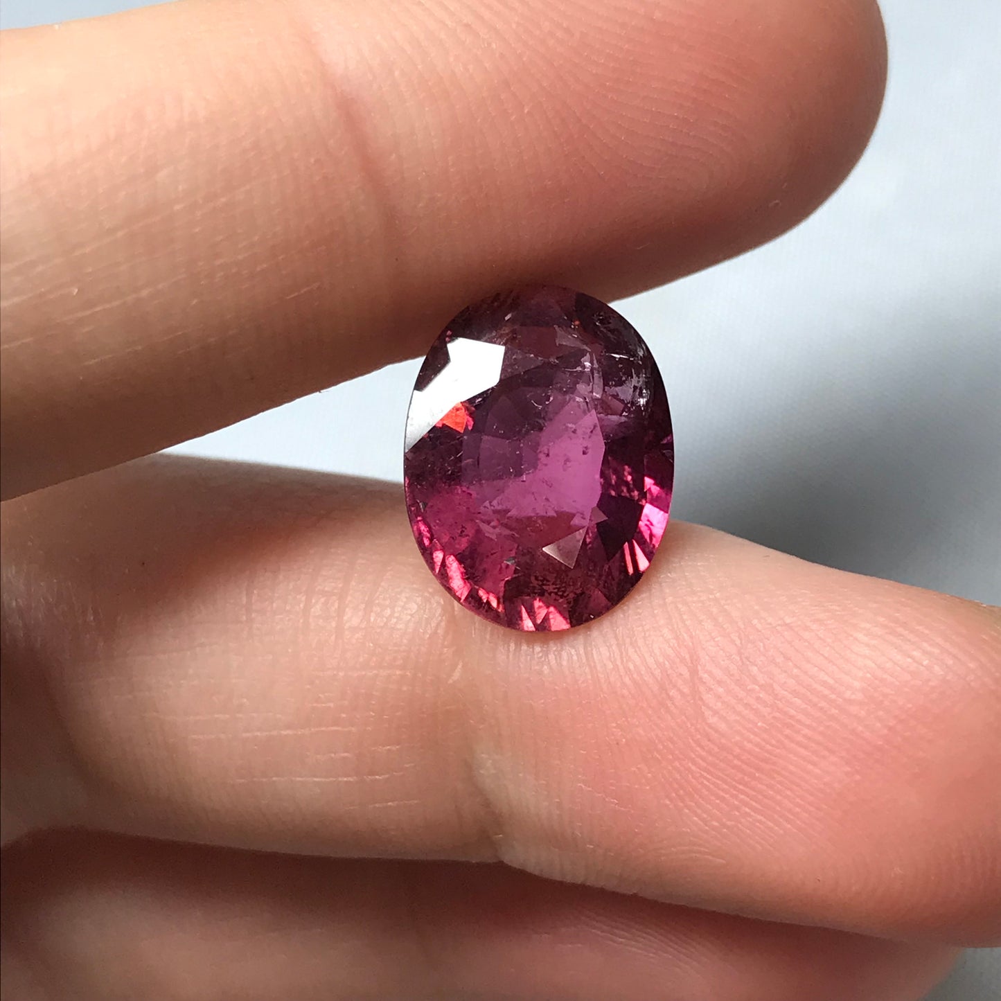 13.5x10.5mm Pink Tourmaline 5.72 carat Loose Natural Gemstone US Seller-Quick Shipping