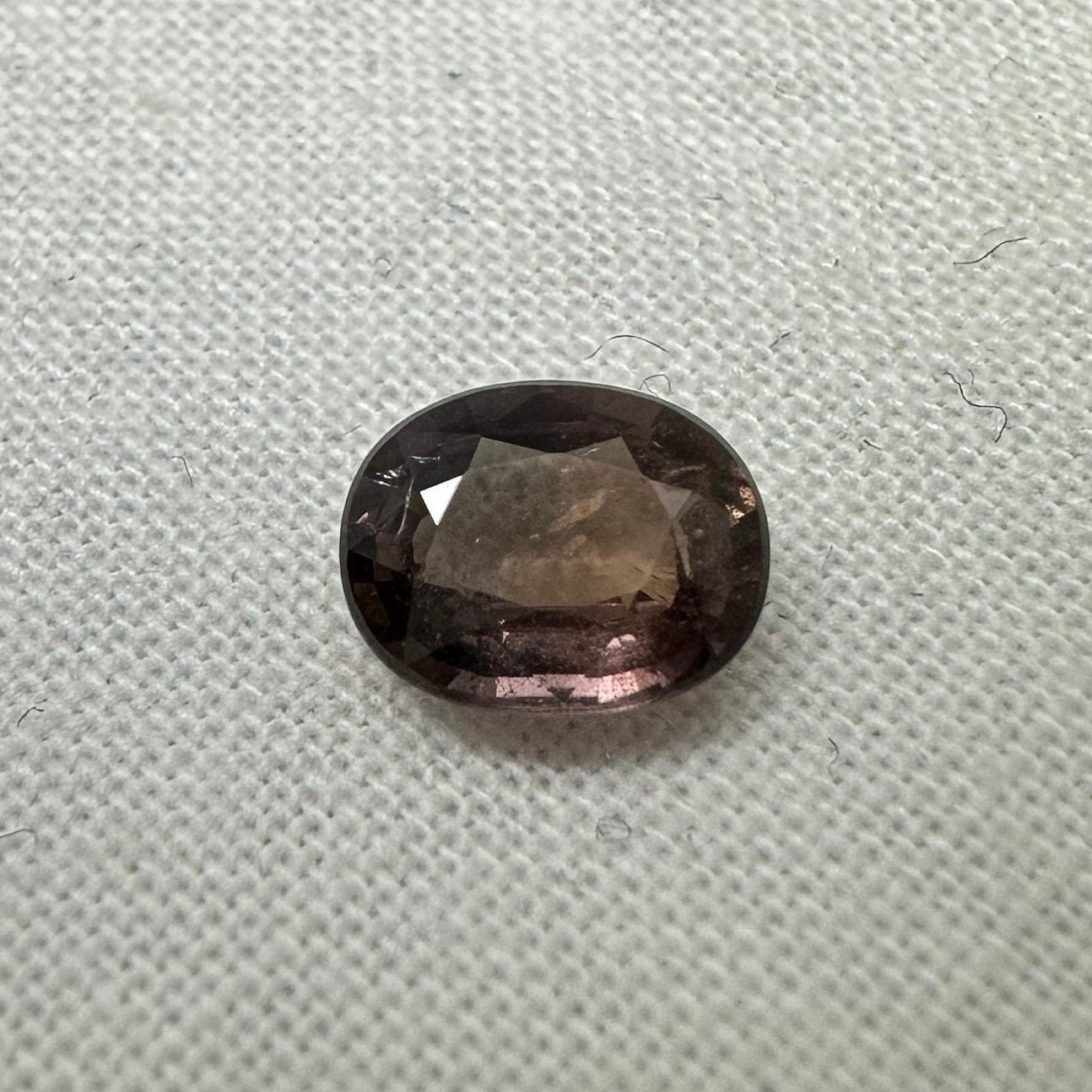 1.56 Carat Purple Color Change Sapphire 7.6x6.1mm Oval Cut