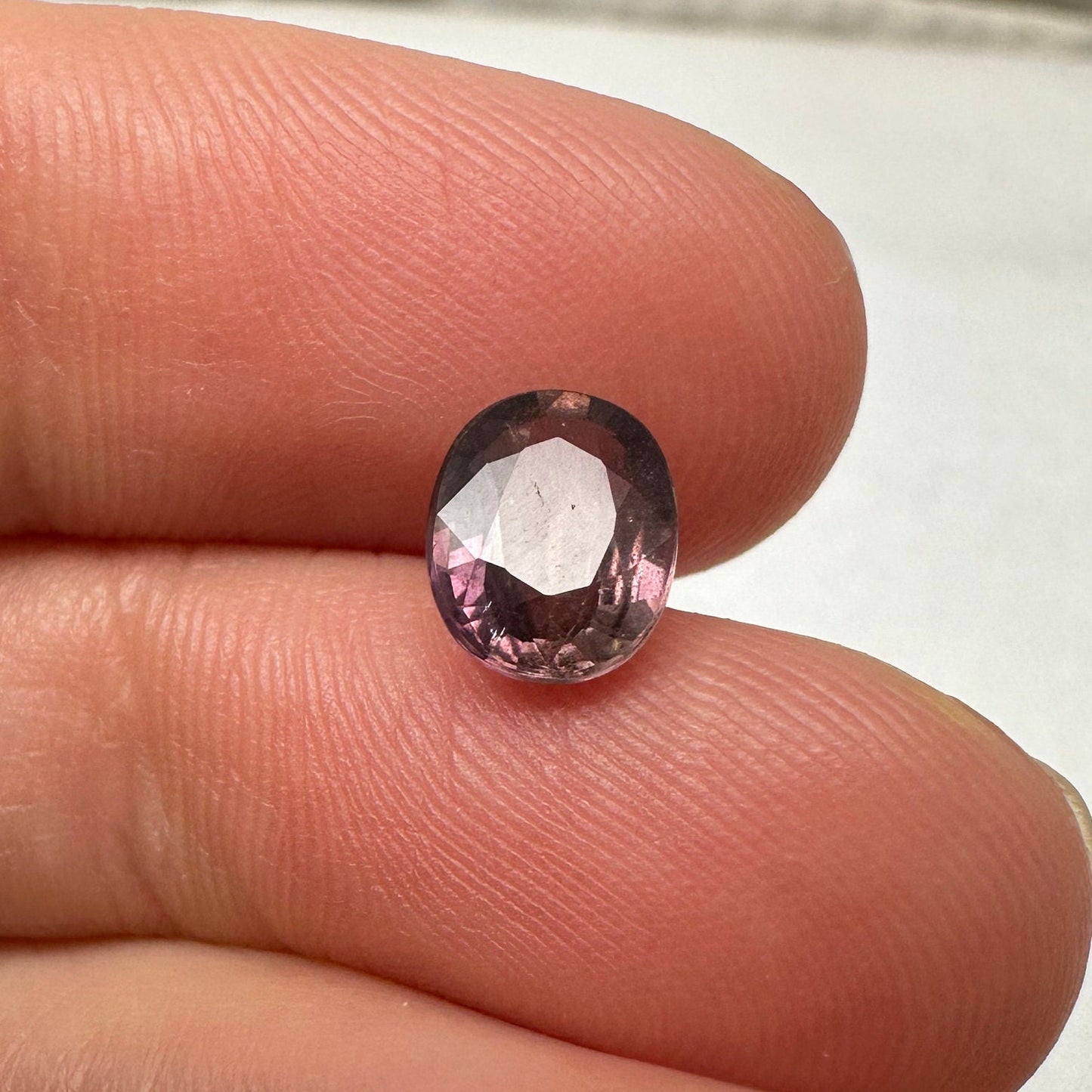 1.56 Carat Purple Color Change Sapphire 7.6x6.1mm Oval Cut