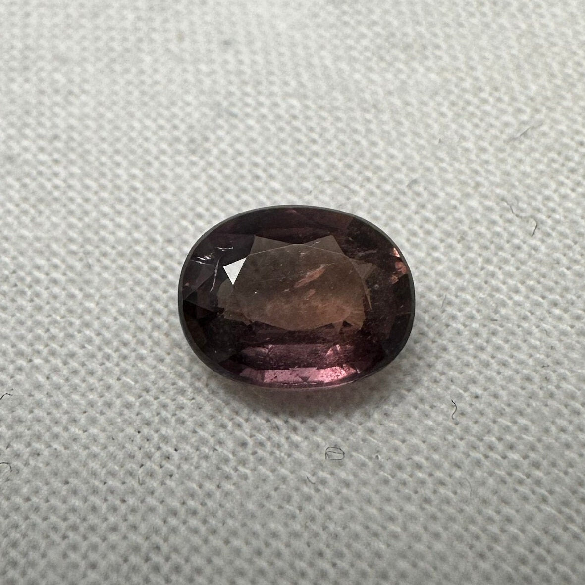 1.56 Carat Purple Color Change Sapphire 7.6x6.1mm Oval Cut
