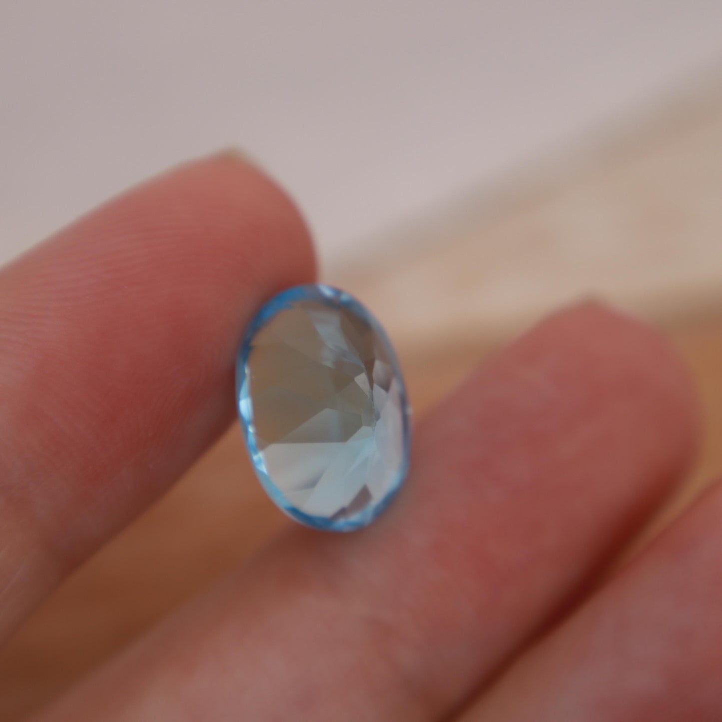 14x10mm Blue Topaz 7.94 carat Oval Cut