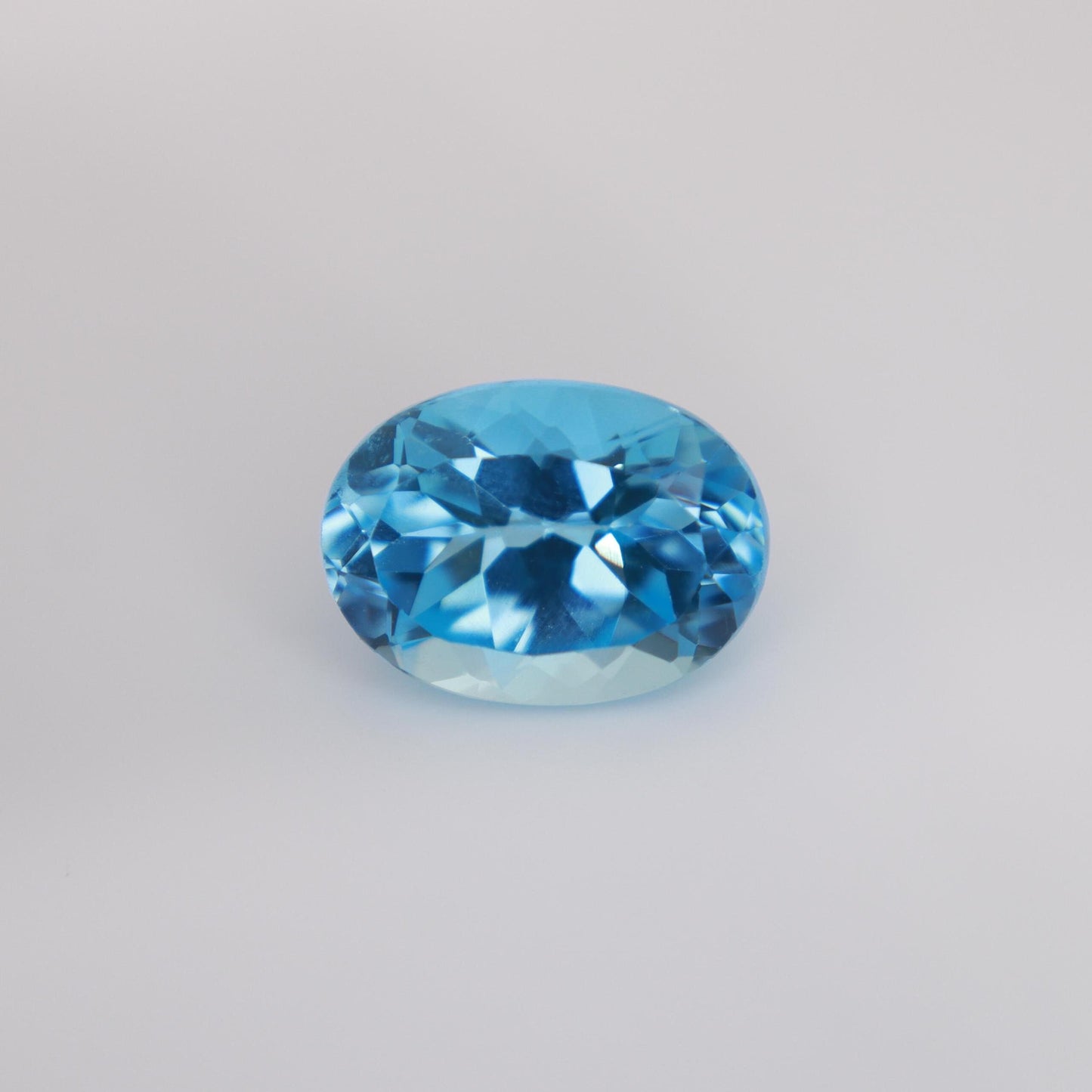 14x10mm Blue Topaz 7.94 carat Oval Cut