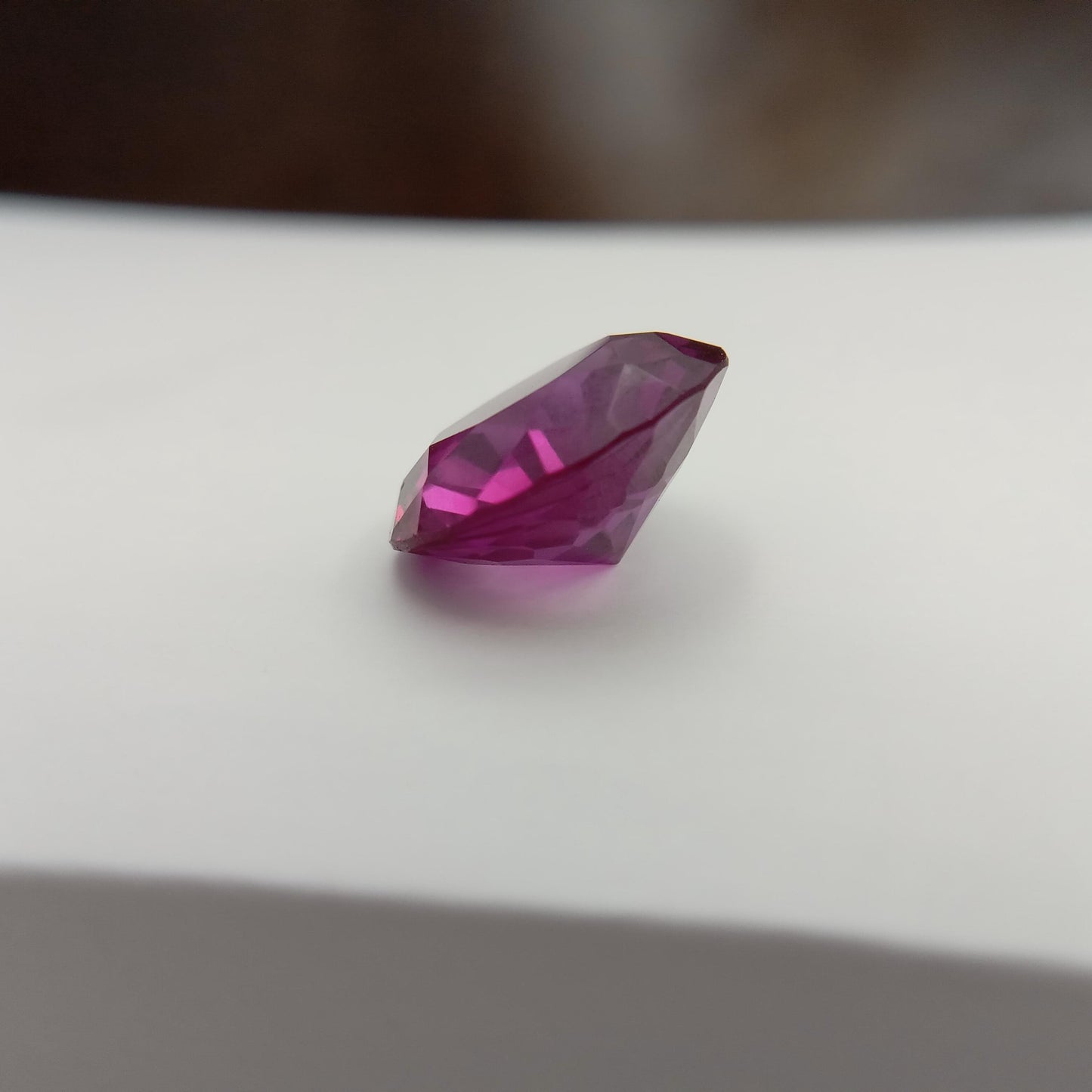 13.5mm Purple Lab Sapphire Round Cut 10.55 Carats, Faceted Loose