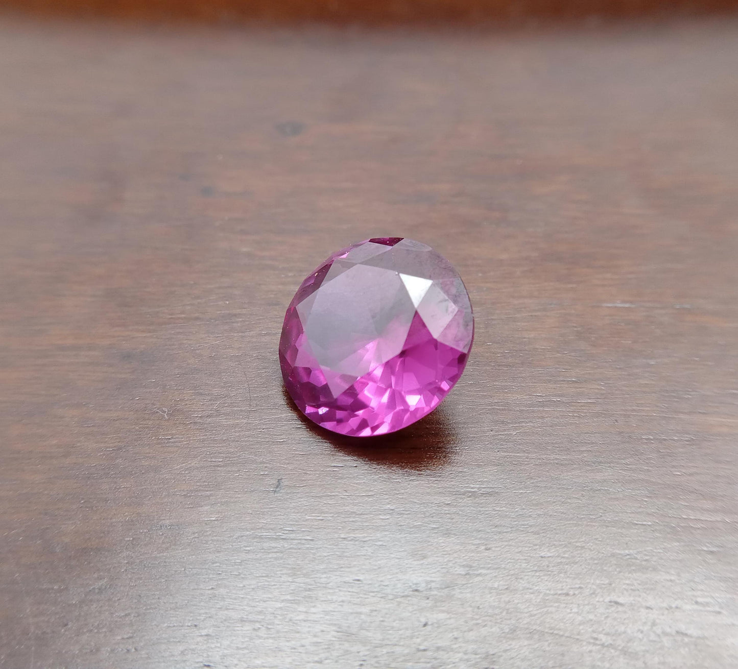 13.5mm Purple Lab Sapphire Round Cut 10.55 Carats, Faceted Loose